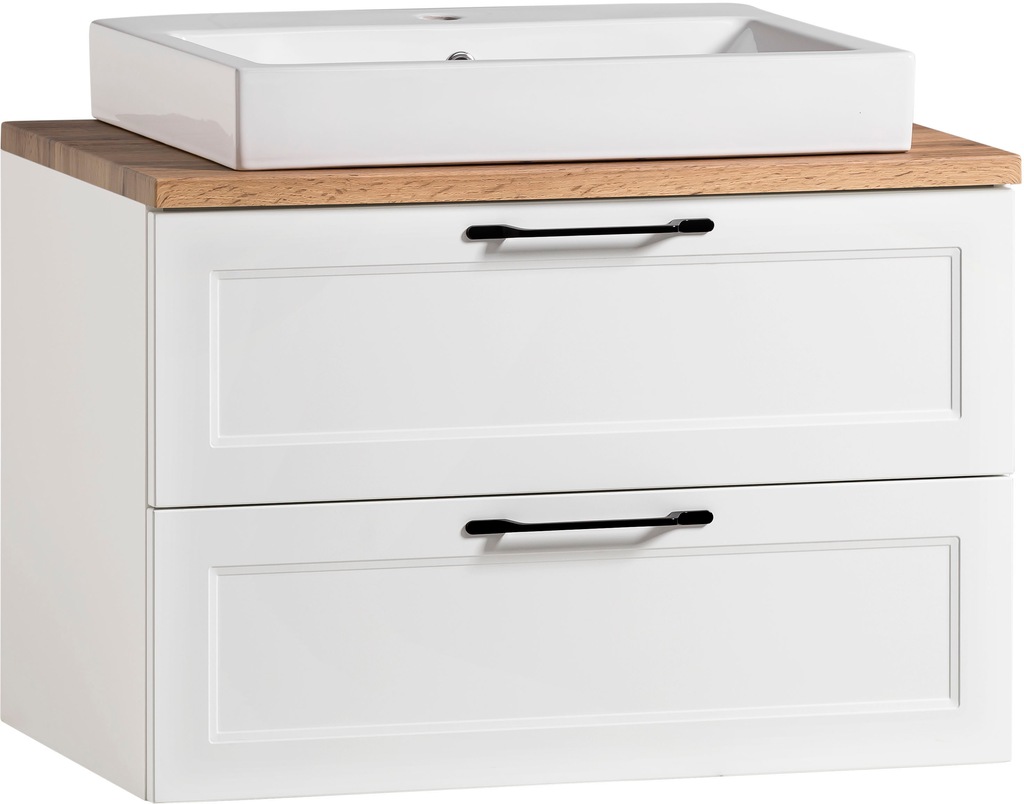 welltime Waschtisch »Lana«, Badmöbel inkl. Waschbecken, 80 cm breit günstig online kaufen
