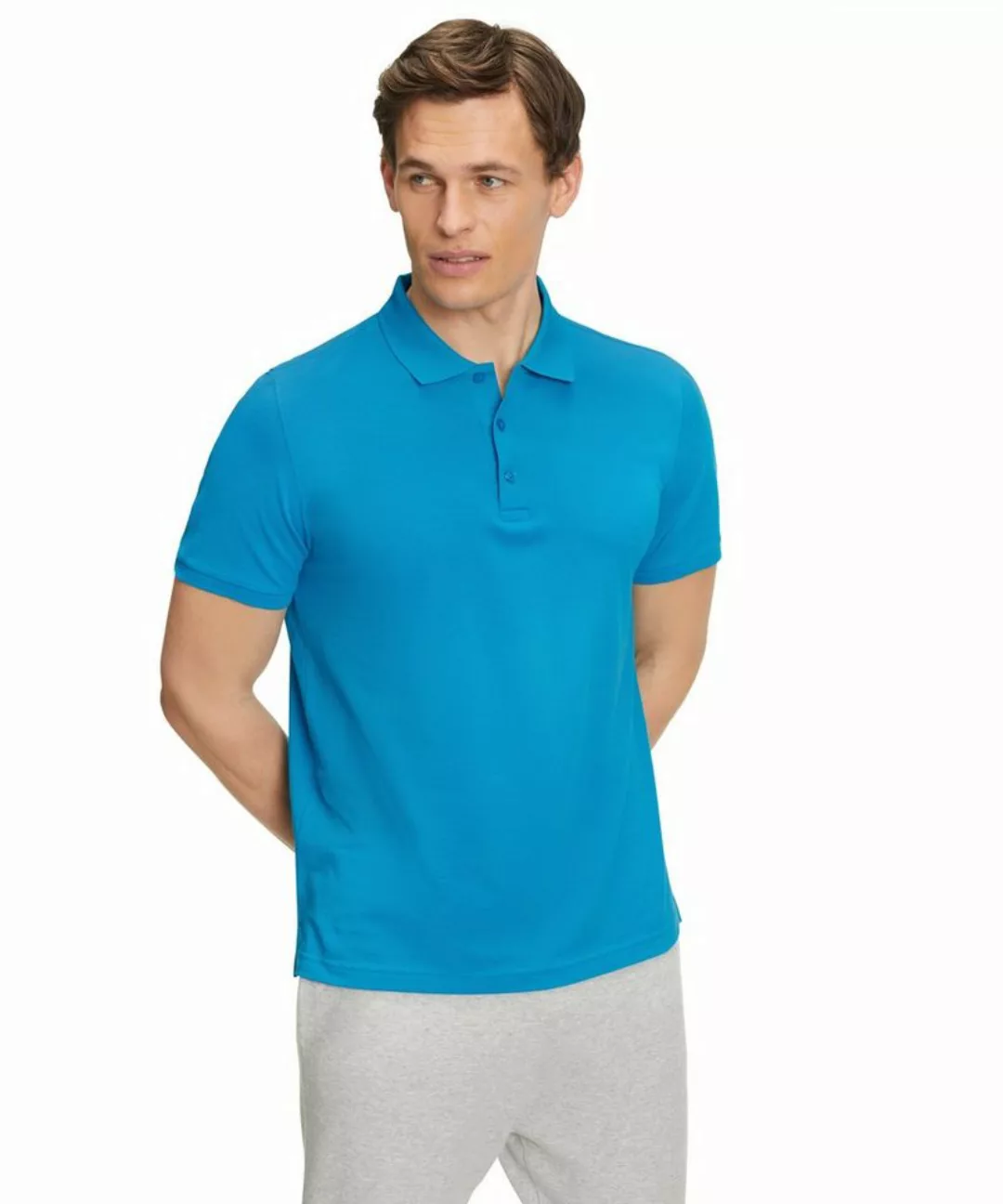 FALKE Poloshirt aus hochwertiger Pima-Baumwolle günstig online kaufen