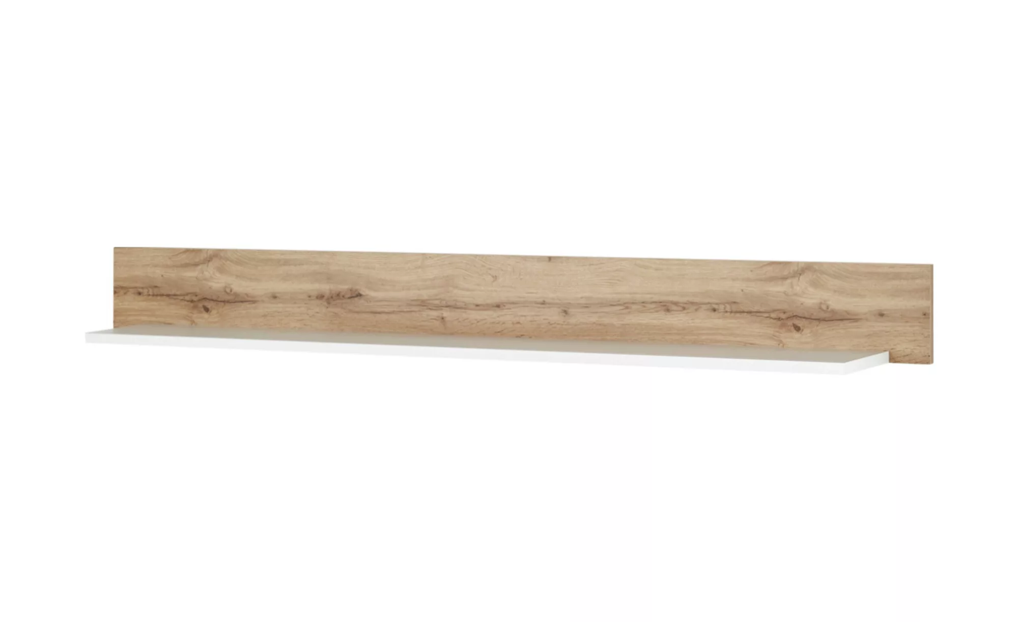 Wandboard  Cortina ¦ holzfarben ¦ Maße (cm): B: 180 H: 18 T: 22 Regale > Wa günstig online kaufen