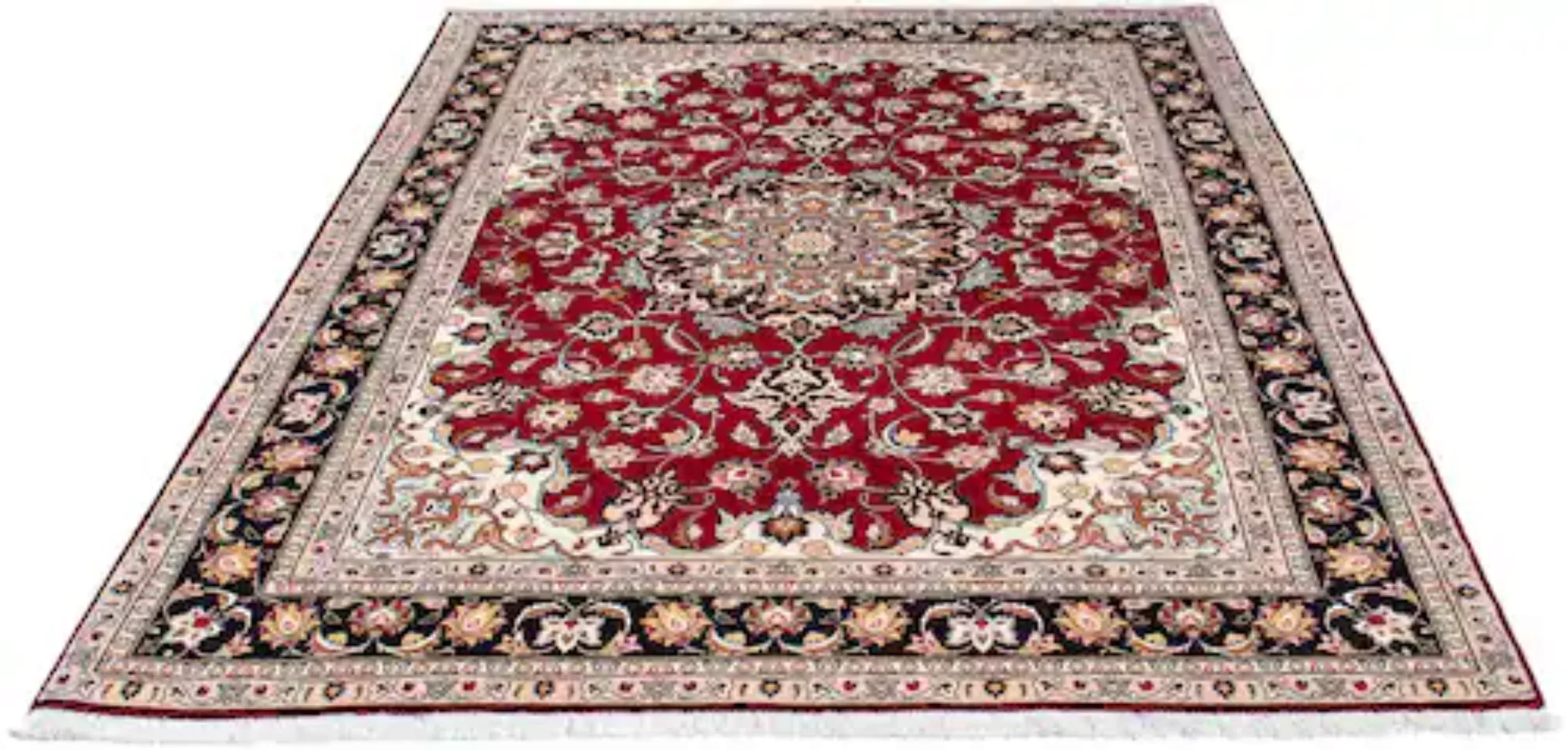 morgenland Orientteppich »Perser - Täbriz - Royal - 200 x 152 cm - rot«, re günstig online kaufen