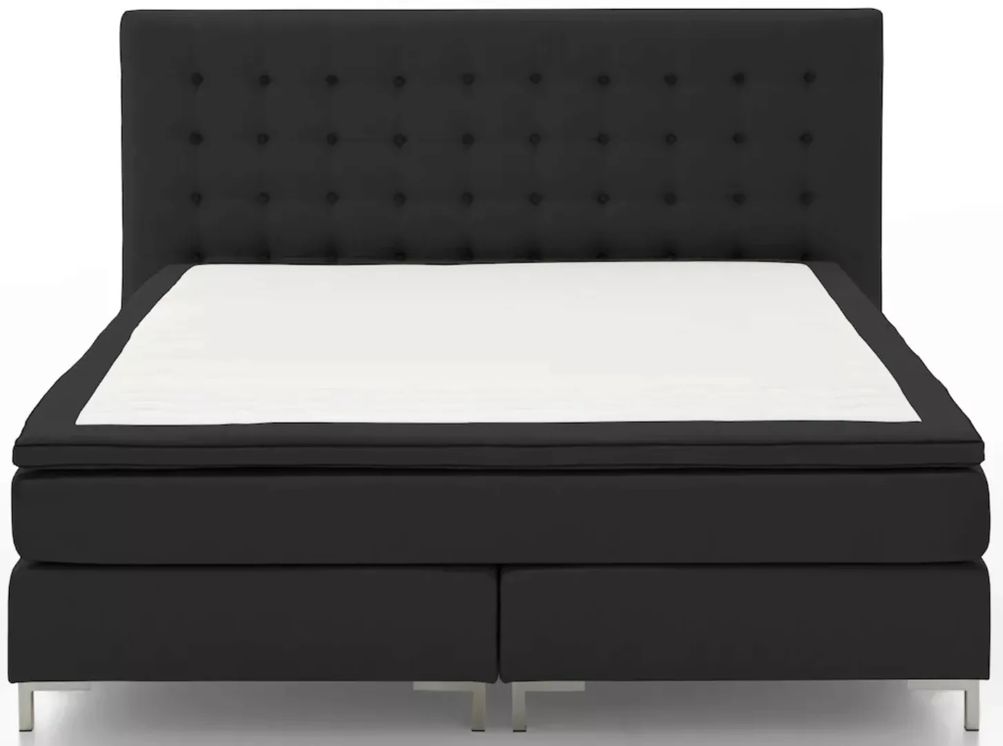 ATLANTIC home collection Boxspringbett Anni, mit Federkernmatratze und Topp günstig online kaufen