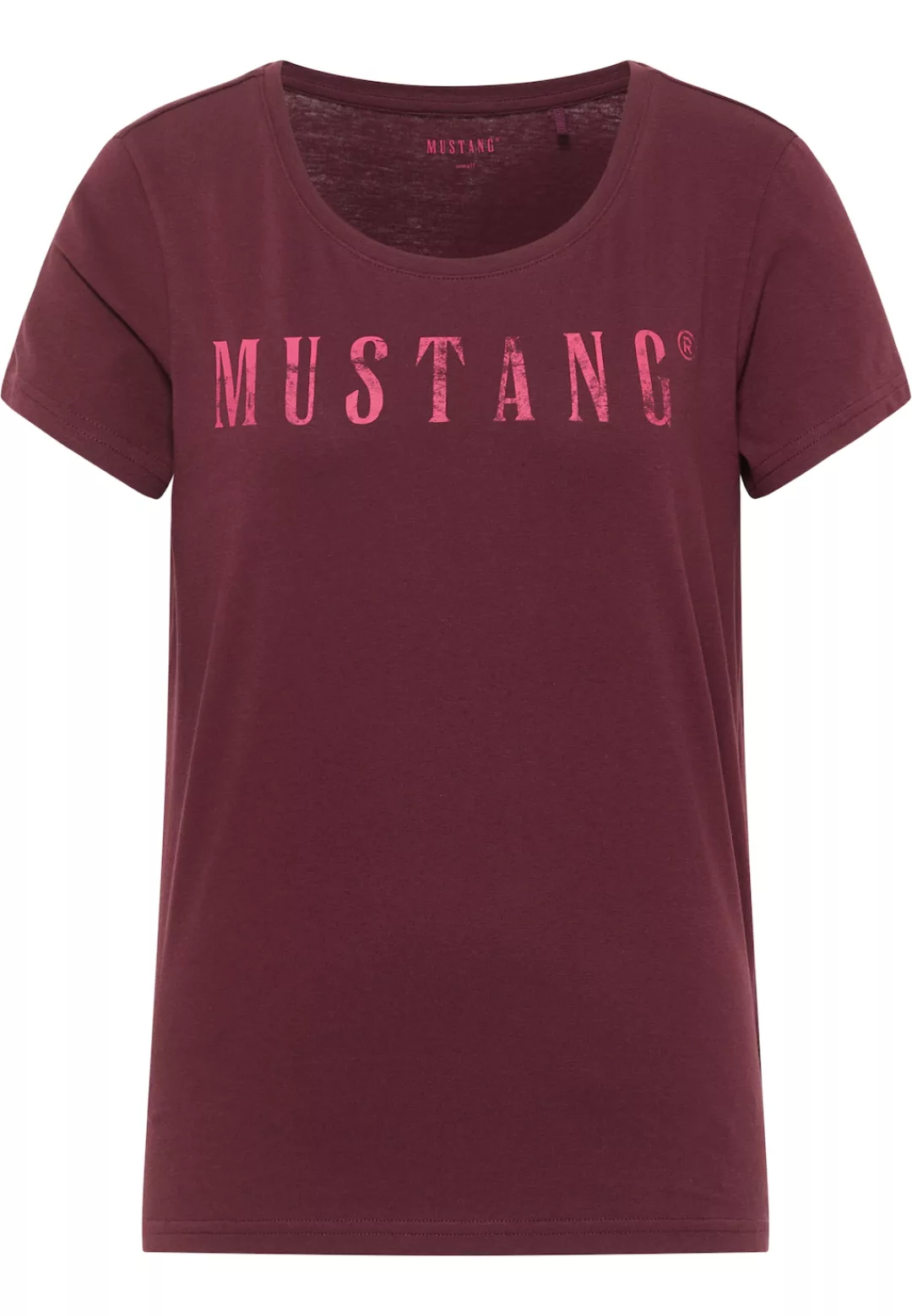 MUSTANG Kurzarmshirt "T-Shirt" günstig online kaufen