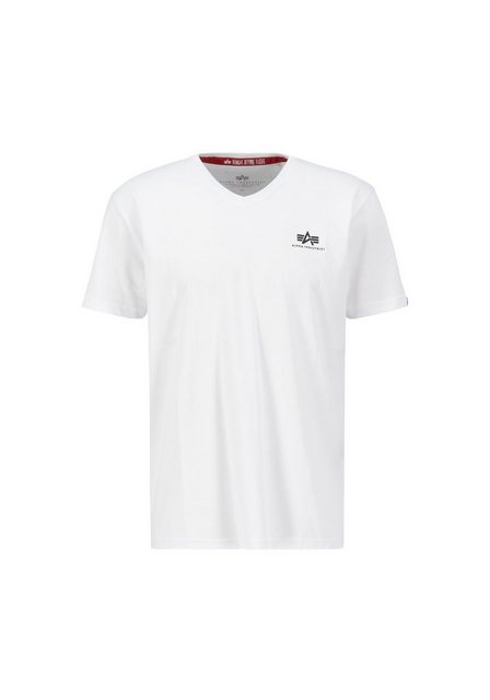 Alpha Industries T-Shirt Alpha Industries Men - T-Shirts Basic V-Neck T Sma günstig online kaufen