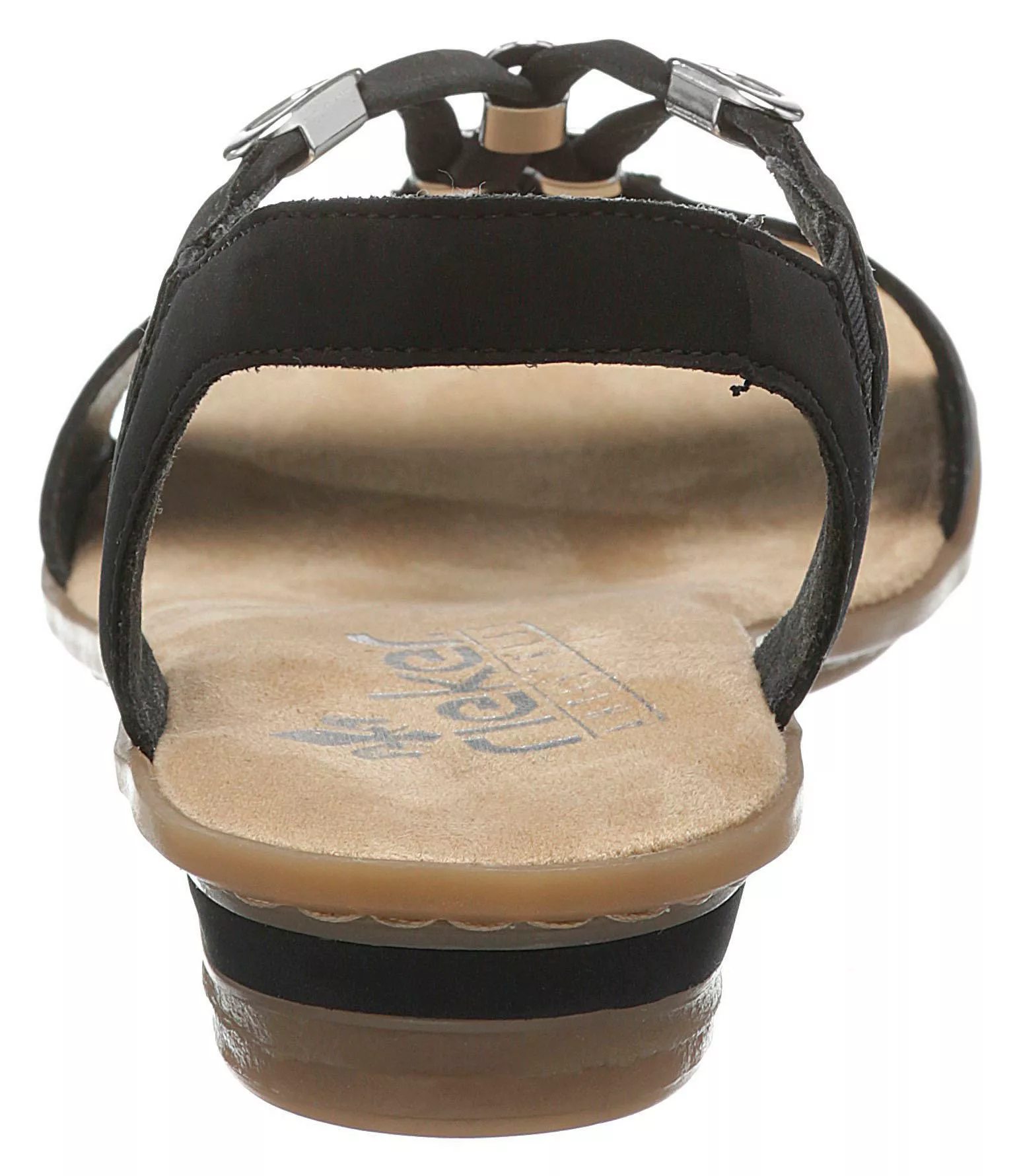 Rieker  Sandalen Sandaletten Sandalette bis 30mm Absatz 63453-00 günstig online kaufen