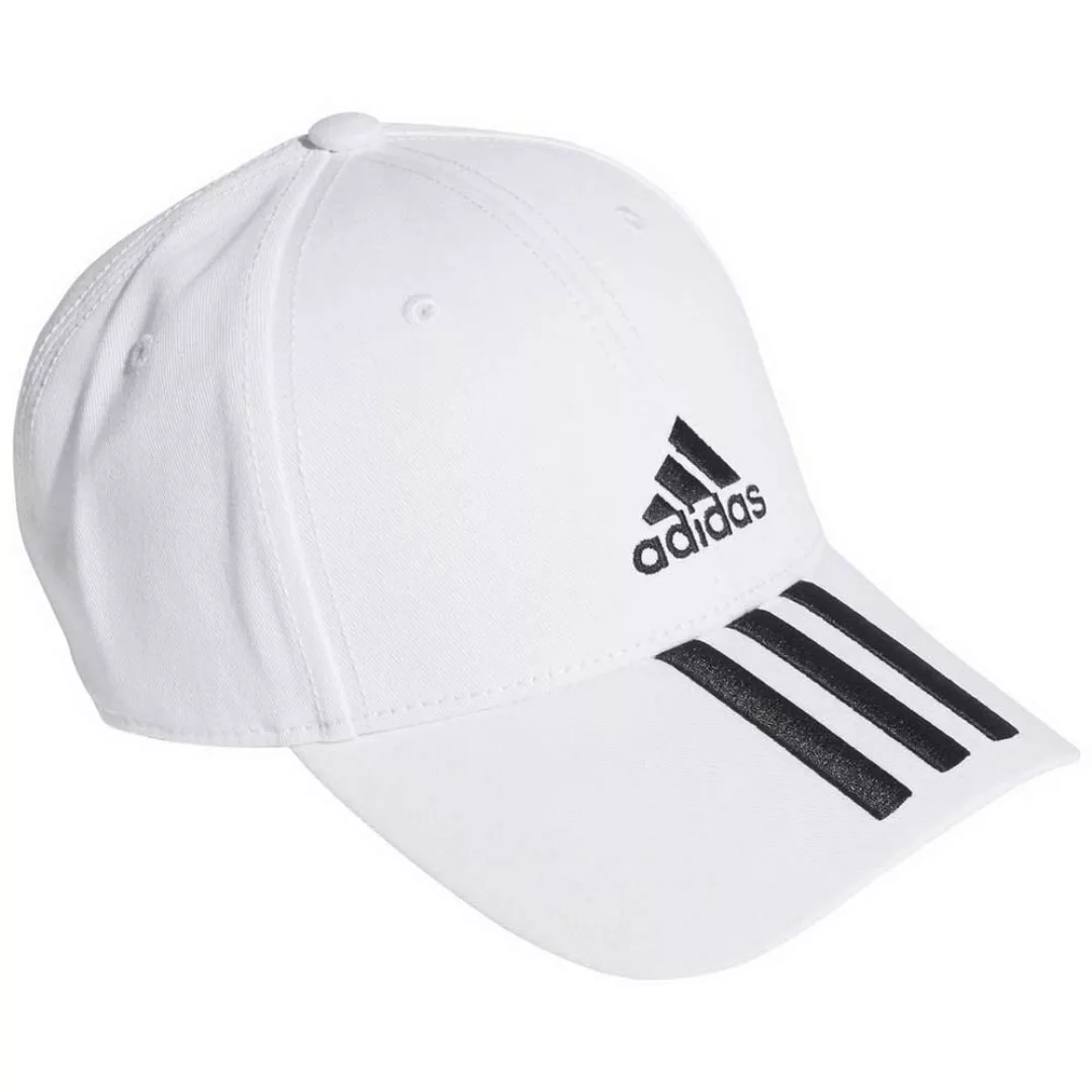 Adidas Baseball 3 Stripes Cotton Twill Deckel 60 cm White / Black / Black günstig online kaufen