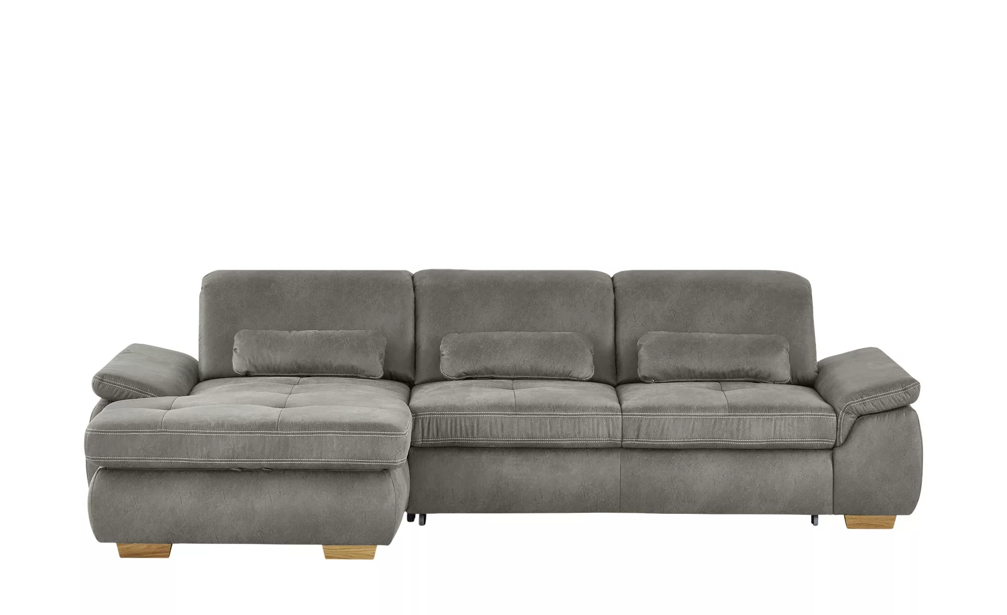 Ecksofa  Kundry ¦ grau ¦ Maße (cm): B: 315 H: 100 T: 195.0 Polstermöbel > S günstig online kaufen