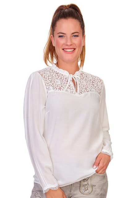 Spieth & Wensky Trachtenbluse Blusenshirt - PALINA - creme günstig online kaufen