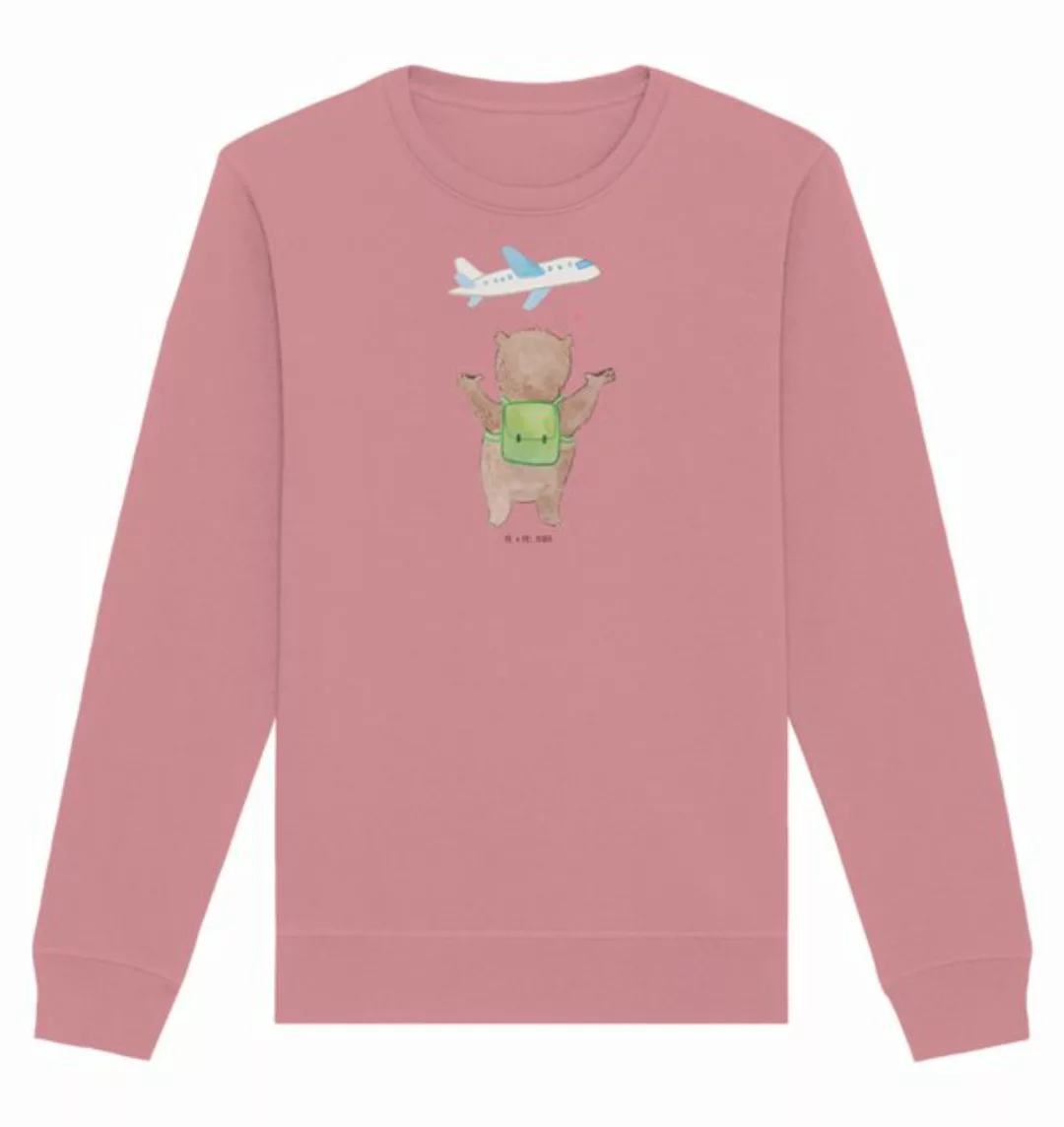 Mr. & Mrs. Panda Longpullover Größe XL Bär Flugzeug - Canyon Pink - Geschen günstig online kaufen