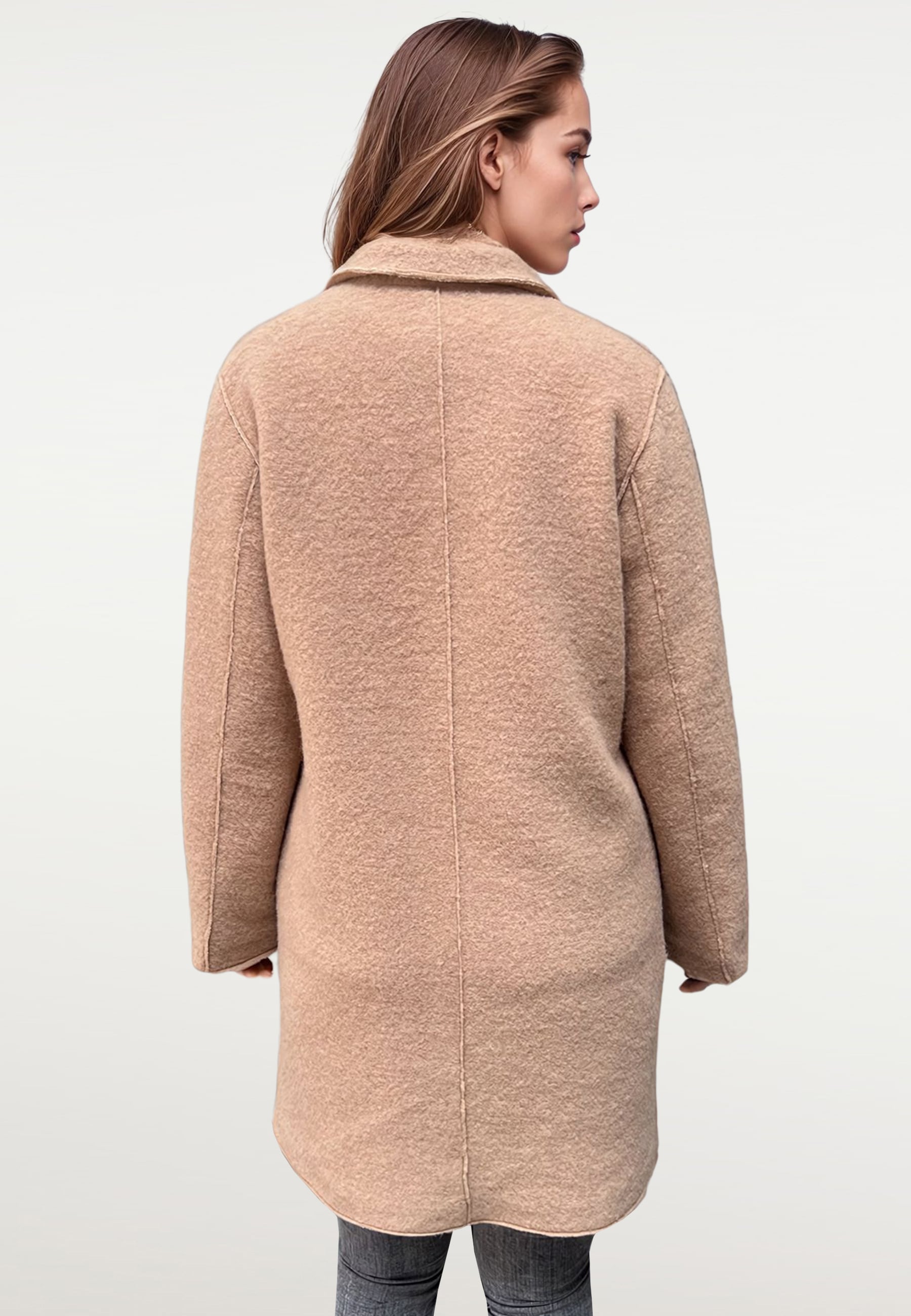 Frieda & Freddies Langmantel "Wool Coat / Carry", mit Knopfleiste günstig online kaufen