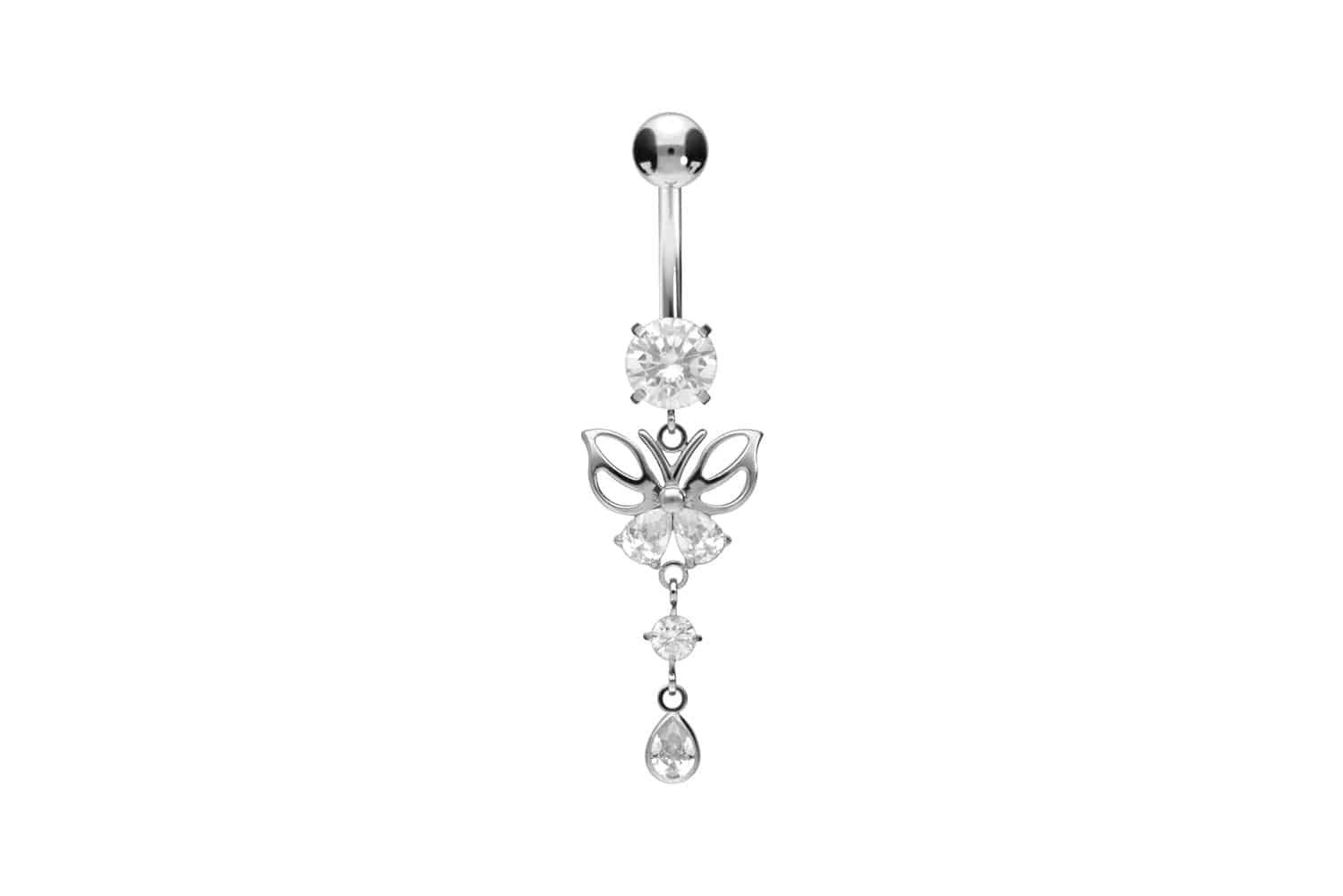 PIERCINGLINE Bauchnabelpiercing Titan Bananabell mit Innengewinde günstig online kaufen