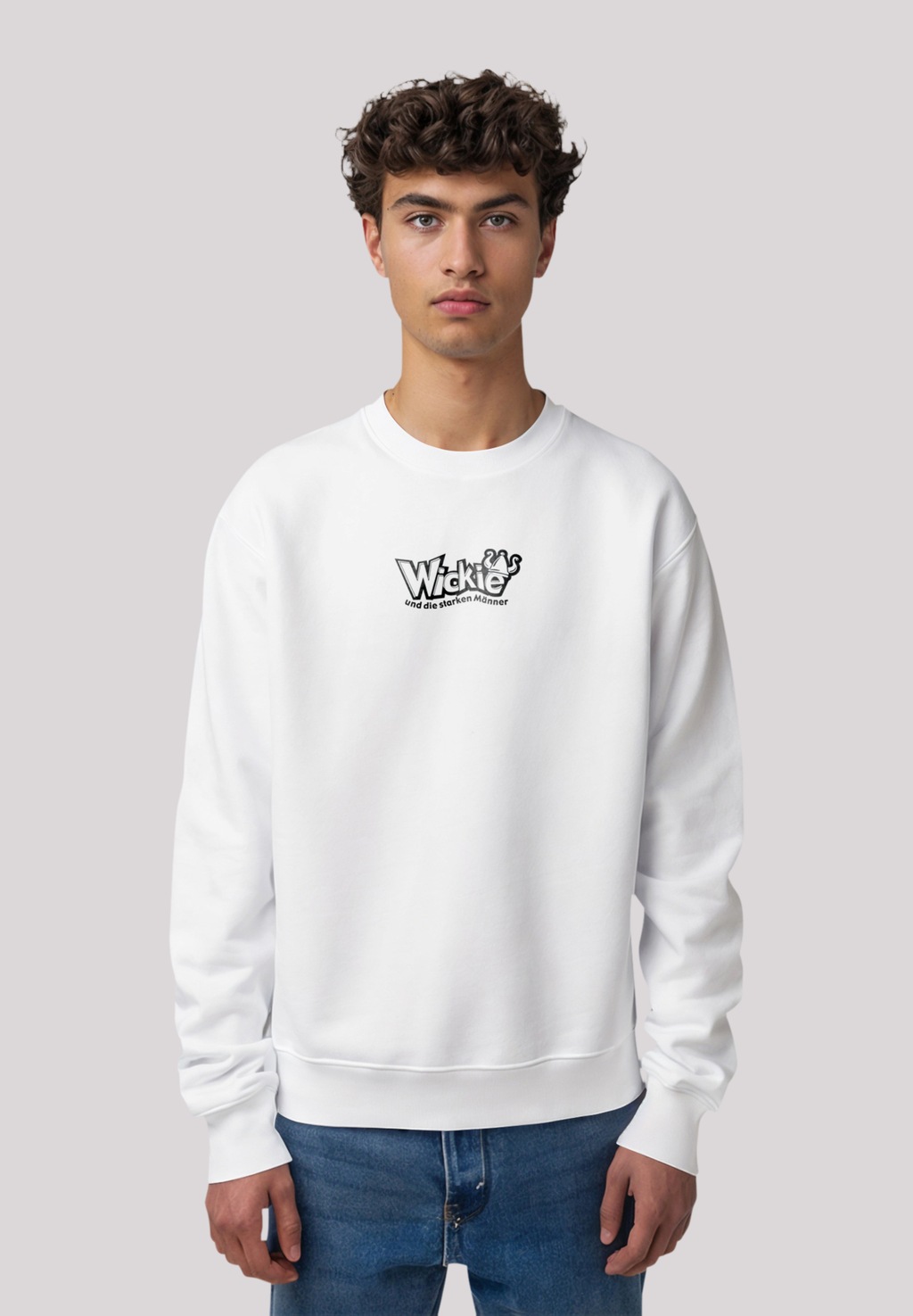 F4NT4STIC Sweatshirt "Wickie Logo", Premium Qualität günstig online kaufen