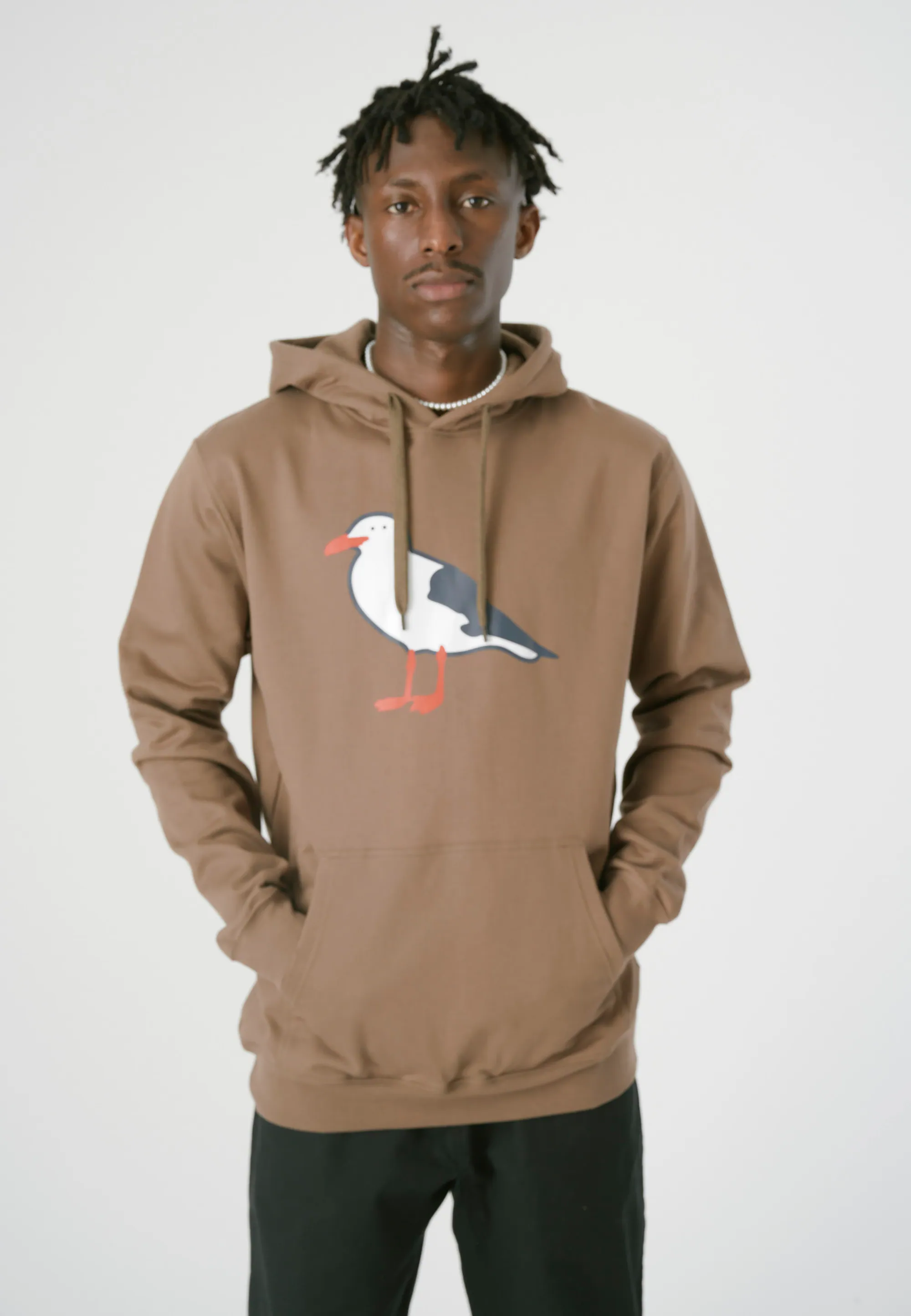 Cleptomanicx Kapuzensweatshirt "OG Gull", mit trendigem Frontprint günstig online kaufen