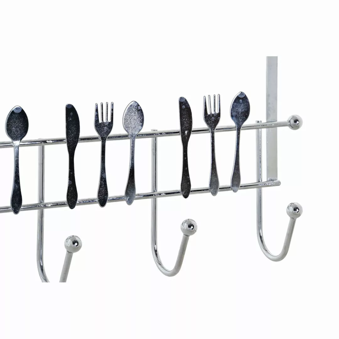 Jackenaufhänger Für Türen Dkd Home Decor Silber Metall Essbestecke (34 X 17 günstig online kaufen