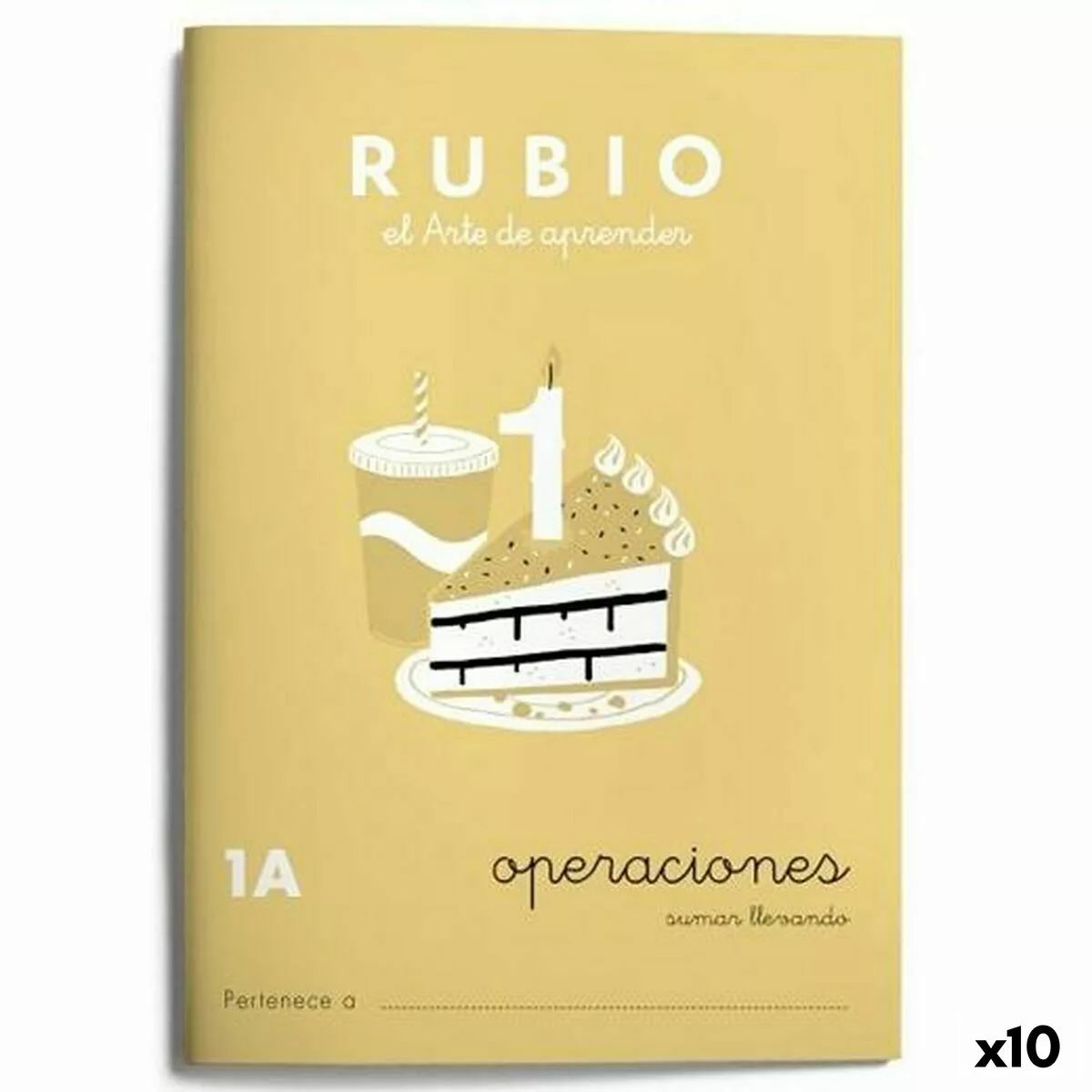 Mathematik-notizbuch Rubio Nº1a Spanisch 20 Bettlaken 10 Stück günstig online kaufen