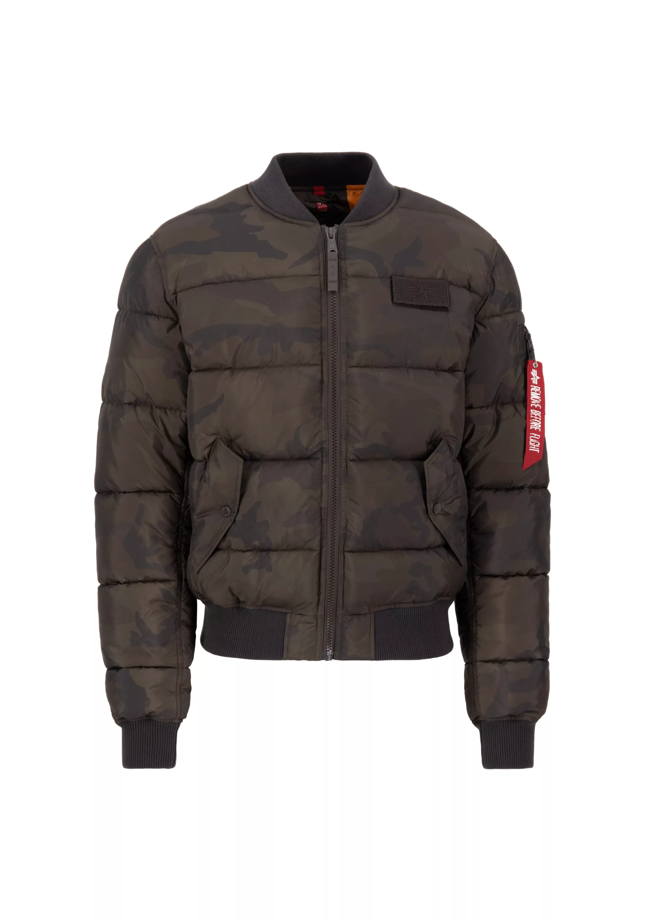 Alpha Industries Bomberjacke "MA-1 Puffer Bomber Camo Bomberjacke" günstig online kaufen