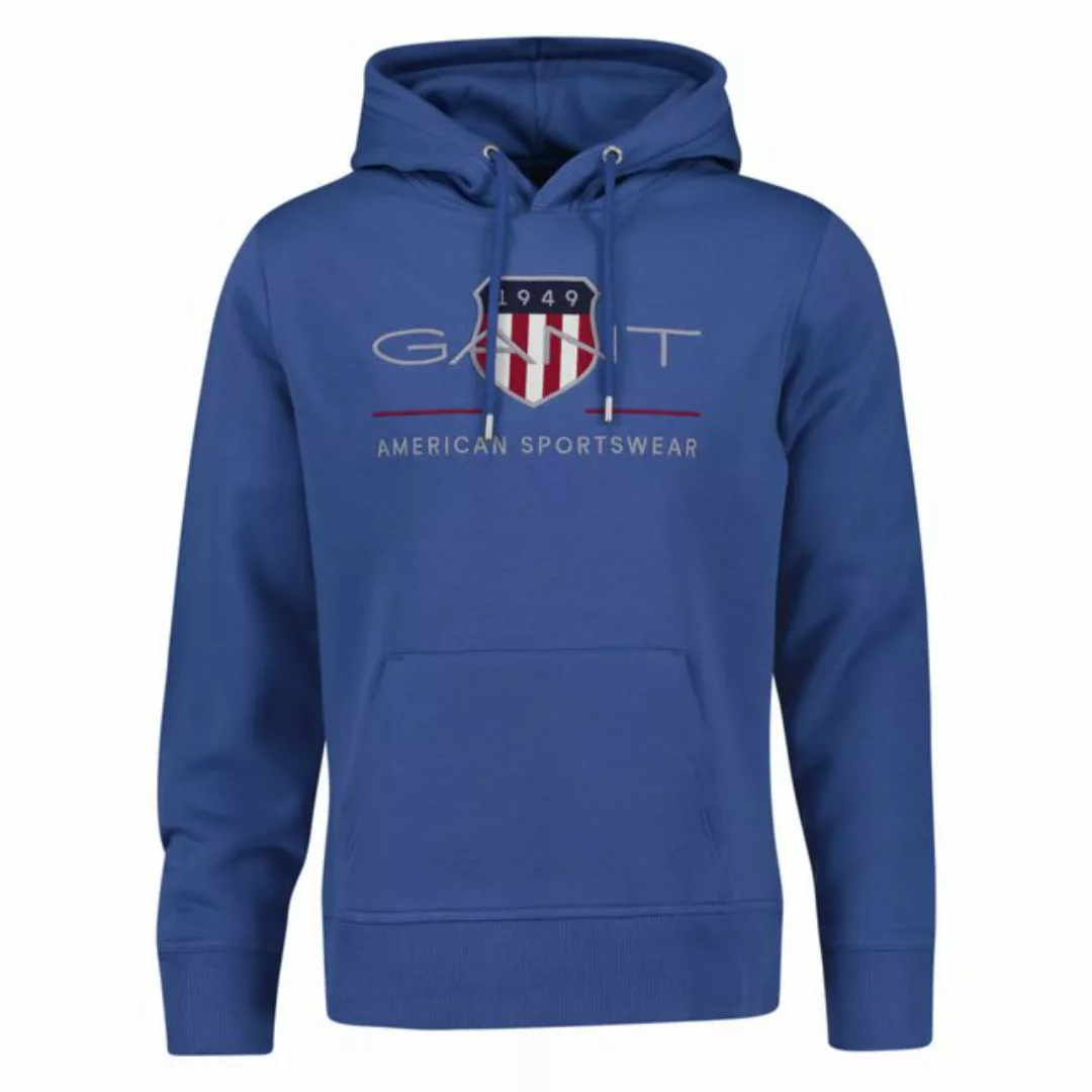 Gant Sweatshirt Herren Hoodie - REGULAR ARCHIVE SHIELD HOODIE günstig online kaufen