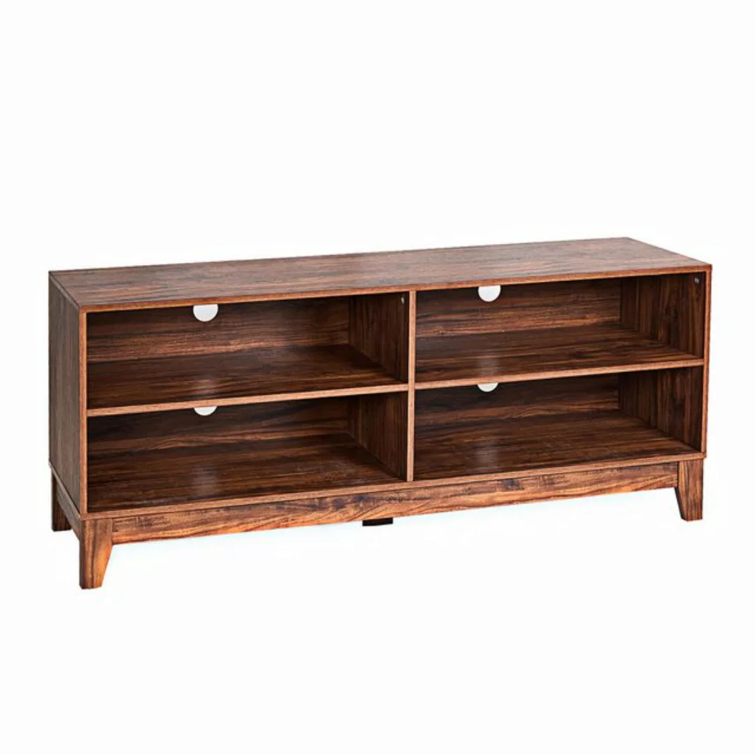 COSTWAY TV-Schrank Holz TV-Ständer mit Regale,147x40x61cm günstig online kaufen