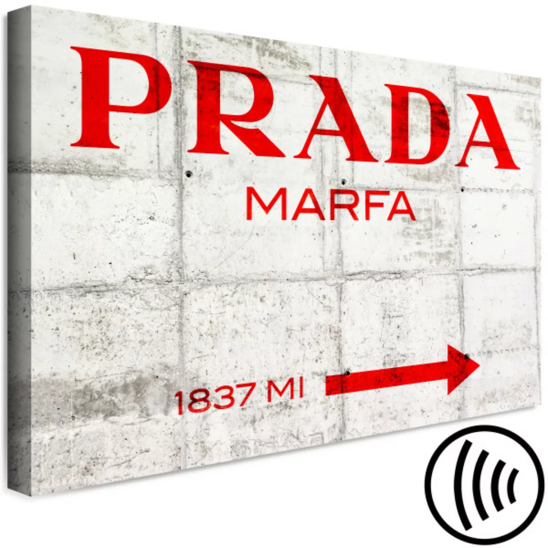 Leinwandbild Prada Concrete (1 Part) Wide XXL günstig online kaufen