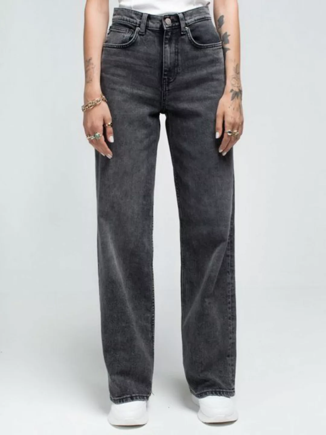 BIG STAR Weite Jeans ATREA hohe Leibhöhe günstig online kaufen
