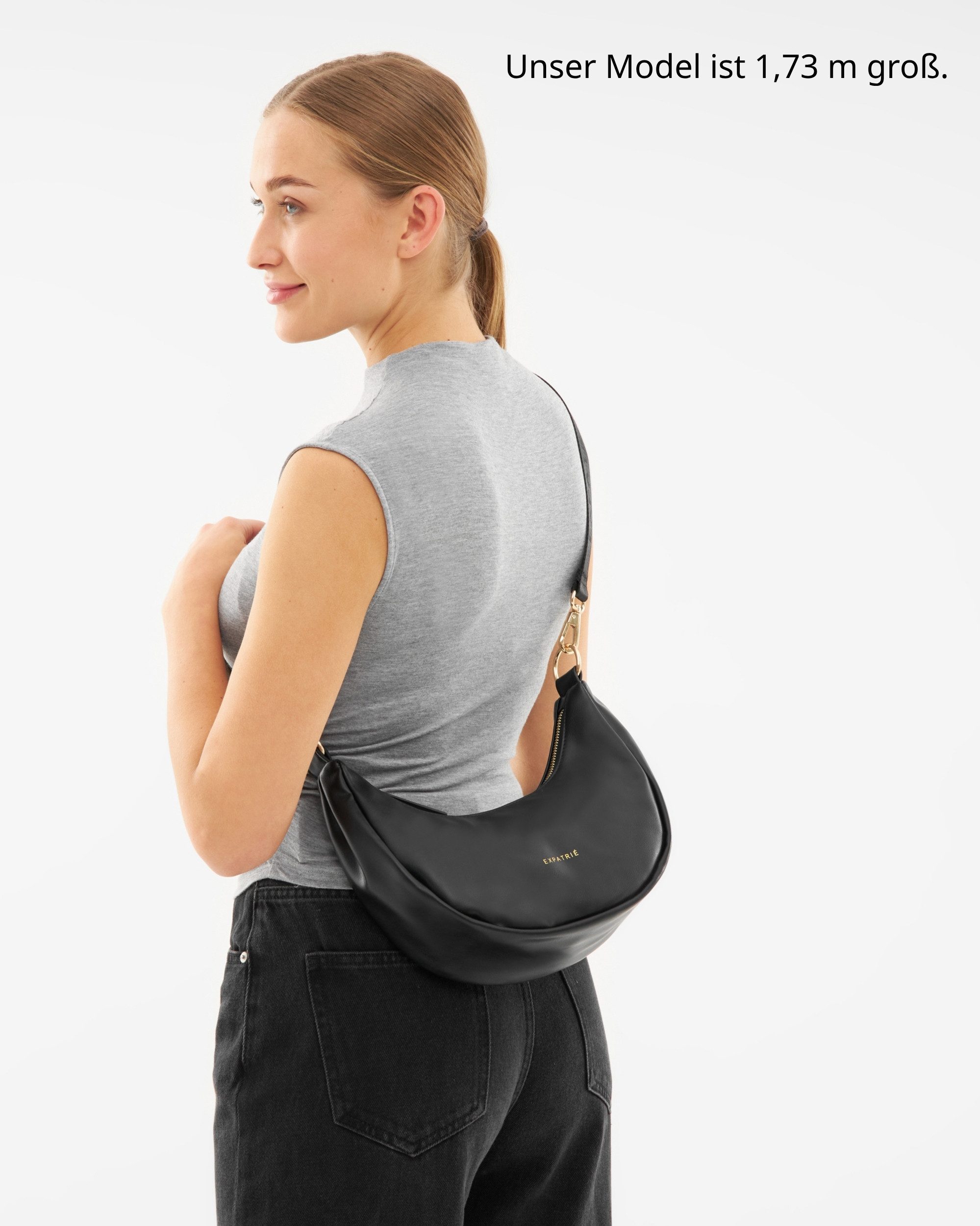 Expatrié Umhängetasche Lea Small Half Moon günstig online kaufen