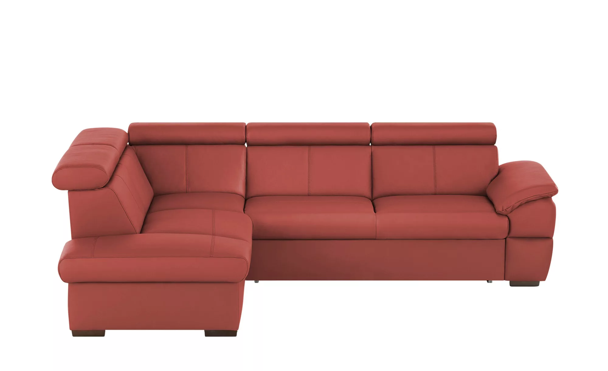 uno Ecksofa  Town - rot - 265 cm - 76 cm - 210 cm - Polstermöbel > Sofas > günstig online kaufen