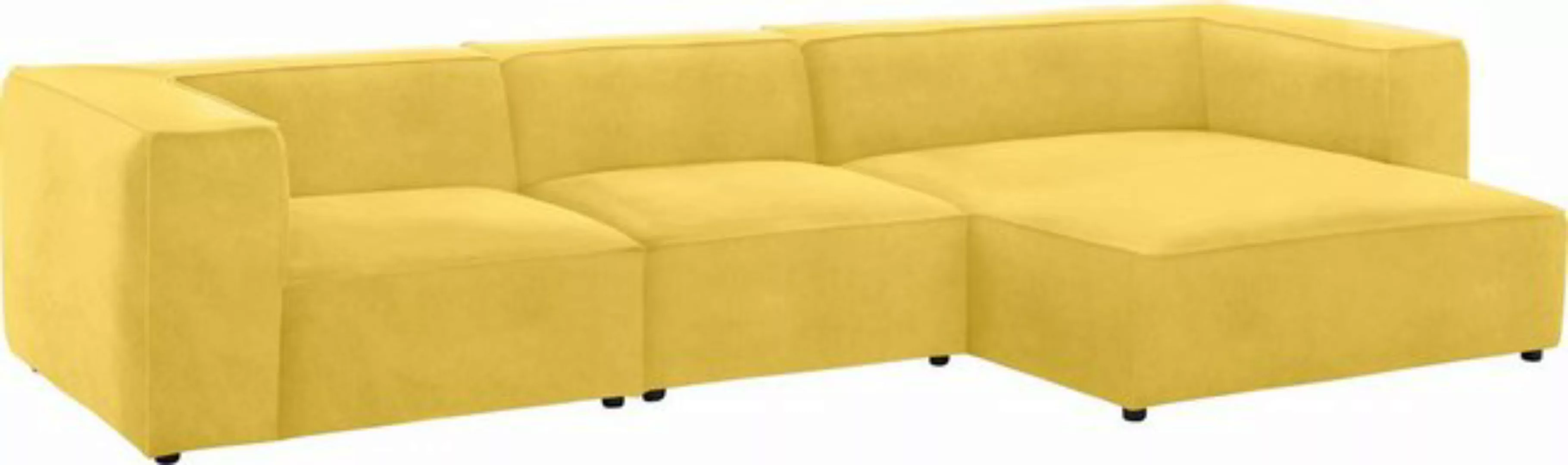 W.SCHILLIG Ecksofa "around-the-block", mit eleganter Biese, mit Federkern, günstig online kaufen