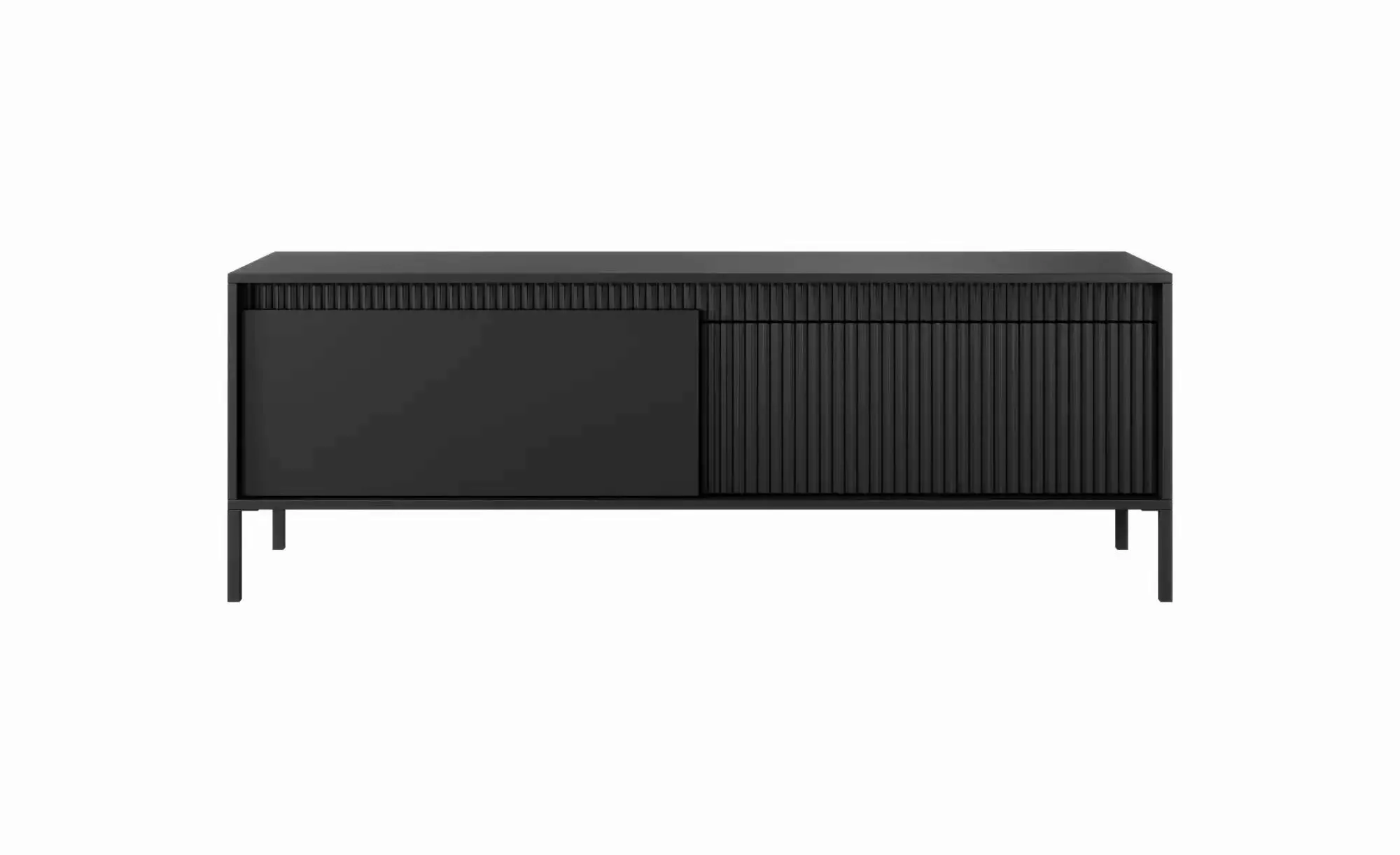 Lowboard  Senso ¦ schwarz ¦ Maße (cm): B: 153 H: 53 Kommoden & Sideboards > günstig online kaufen