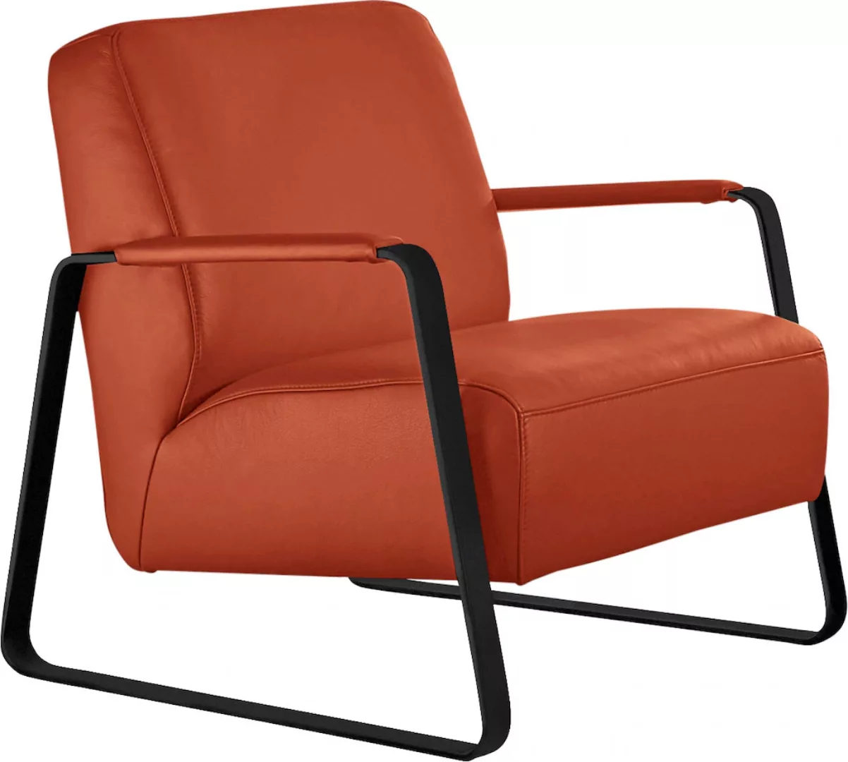 W.SCHILLIG Cocktailsessel "quadroo Loungesessel,", mit bezogenen Armlehnen, günstig online kaufen