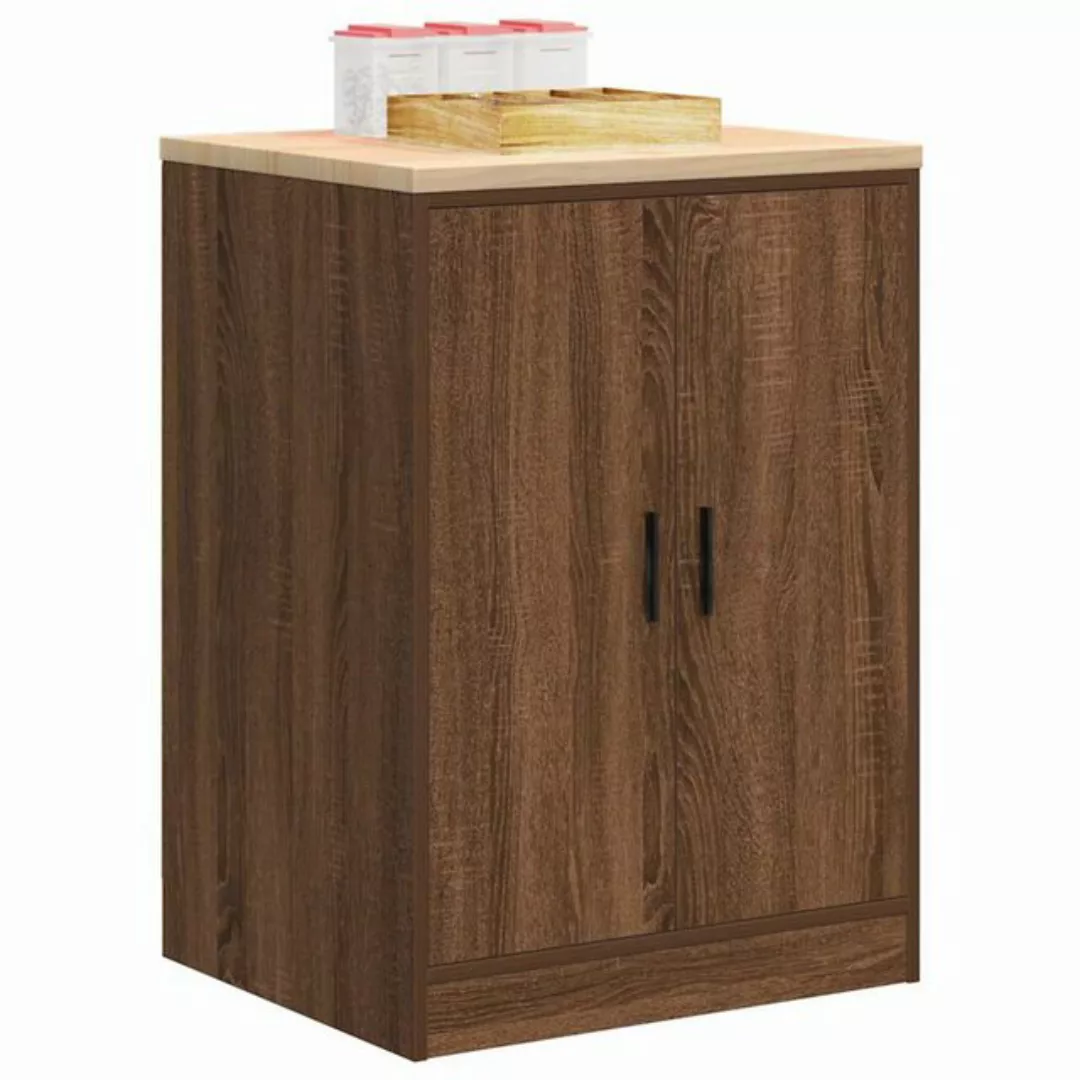 vidaXL Aktenschrank Garagen-Aufbewahrungsschrank 60x51x85 cm Massivholz Kie günstig online kaufen