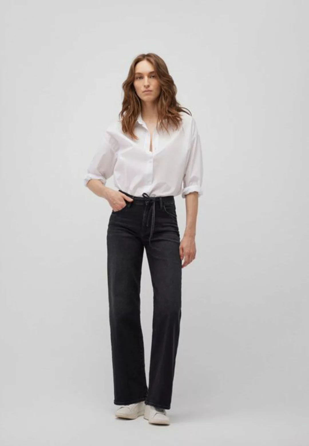 Mavi Loose-fit-Jeans MALIBU WITH BELT Loose Wide Leg Jeans günstig online kaufen