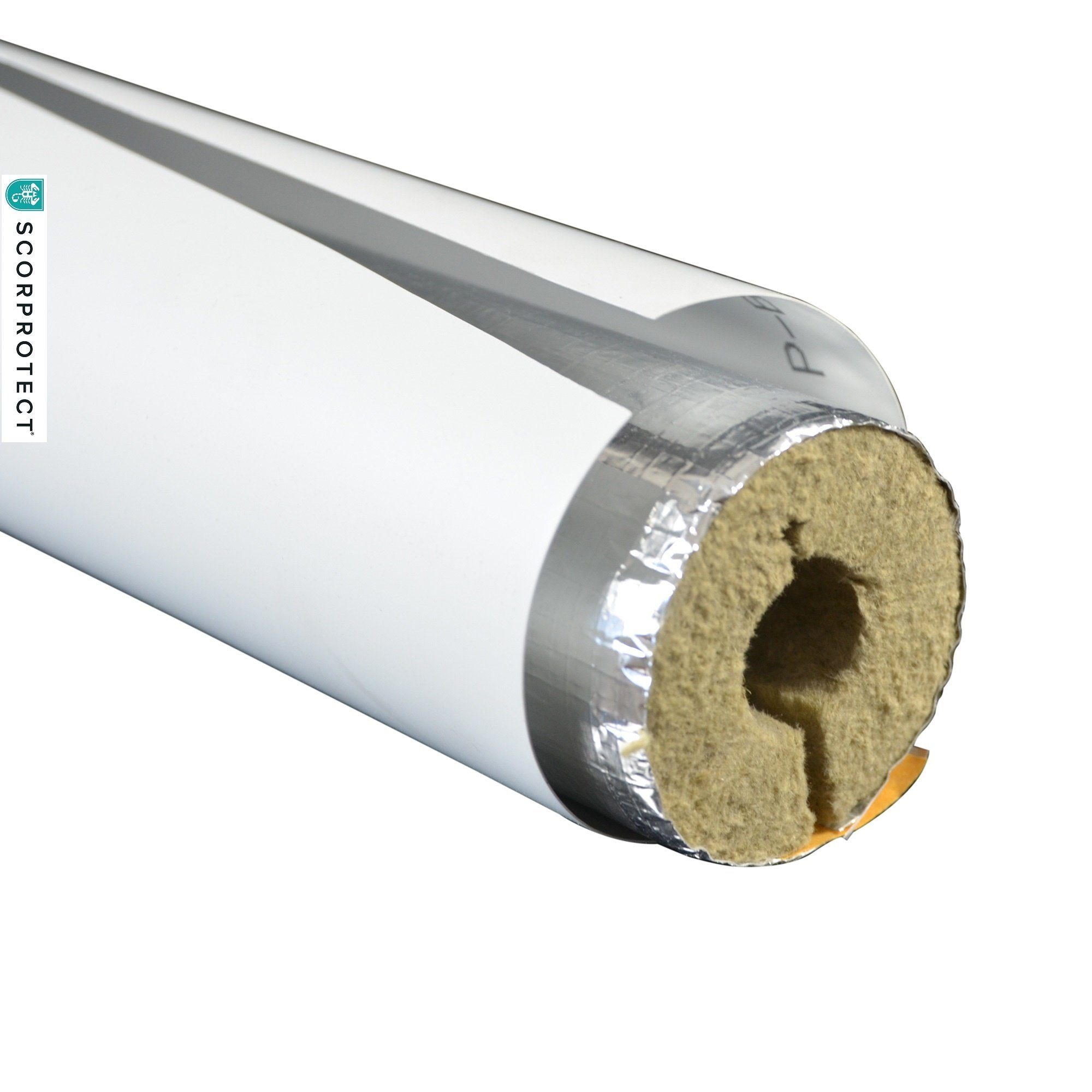 Scorprotect® Steinwolle PVC Folienzuschnitt selbstklebend hellgrau günstig online kaufen