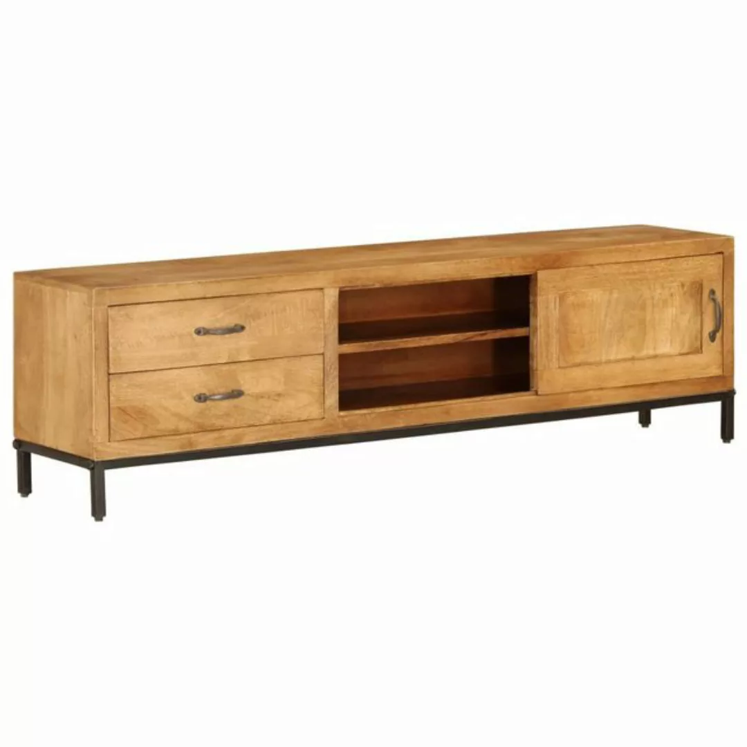 Tv-schrank Mangoholz Massiv 140 X 30 X 40 Cm günstig online kaufen