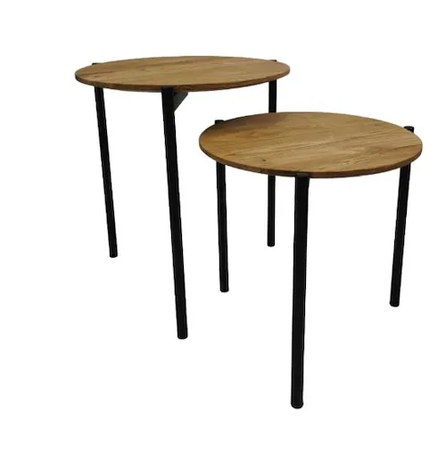 andas Couchtisch "Kotka", (Im Set zwei Couchtische), Tischplatte aus massiv günstig online kaufen