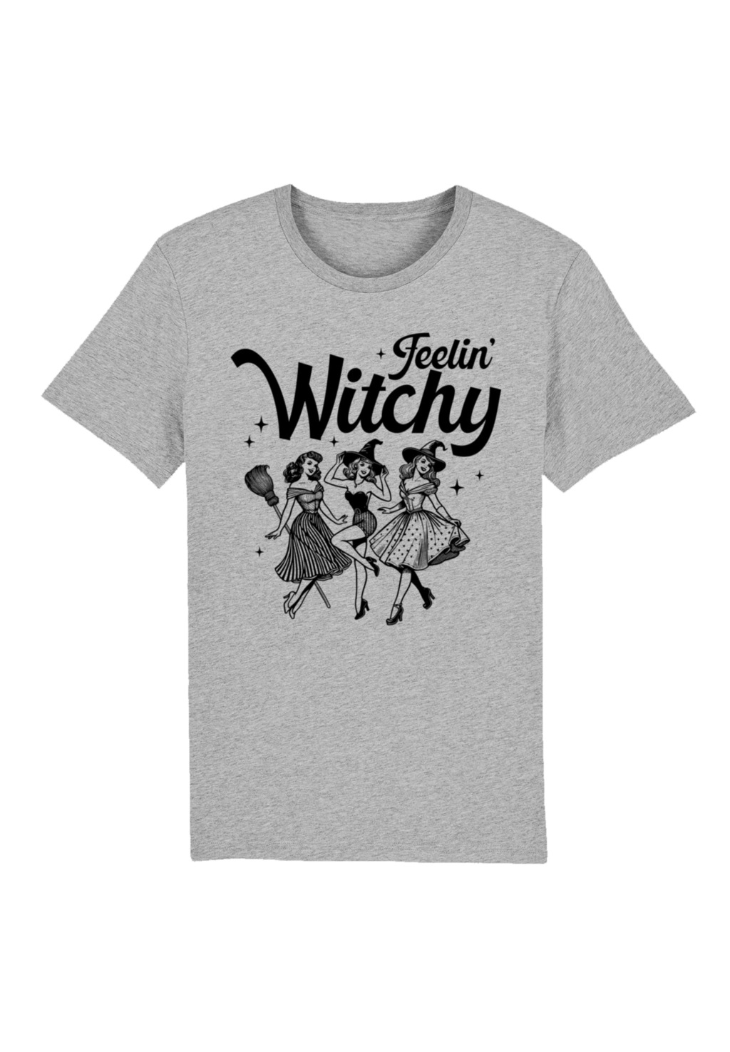 F4NT4STIC T-Shirt "Halloween Witch feelin witchy", Premium Qualität, Hallow günstig online kaufen