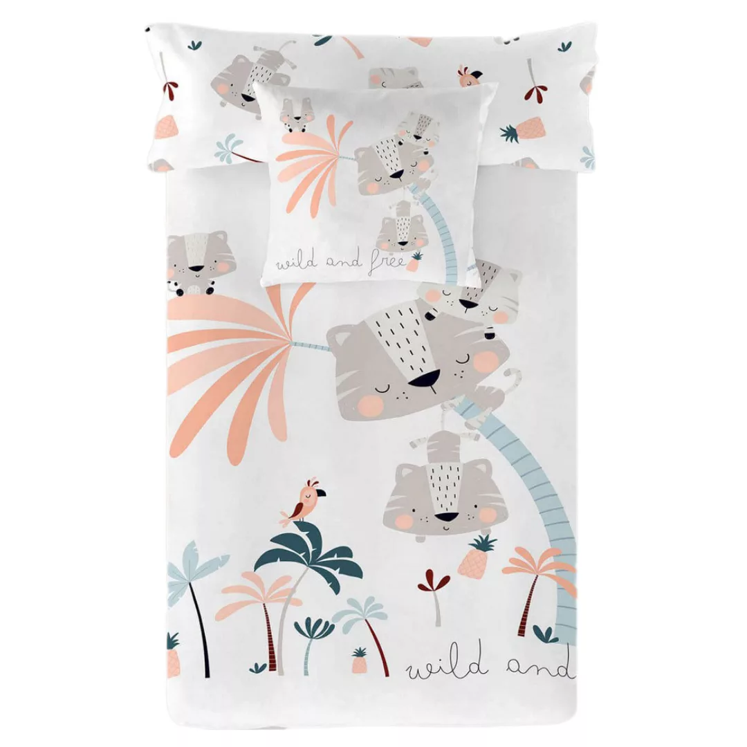 Bettdeckenbezug Cool Kids Wild And Free Reversibel (180 X 220 Cm) günstig online kaufen