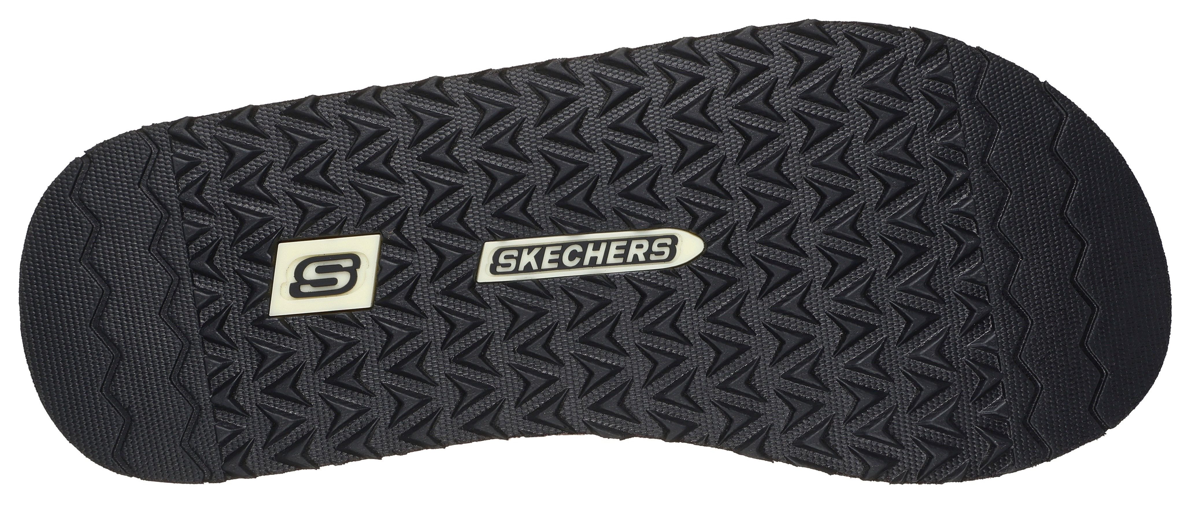Skechers TANTRIC-FRITZ Zehentrenner, Sommerschuh, Schlappen, Poolslides, günstig online kaufen
