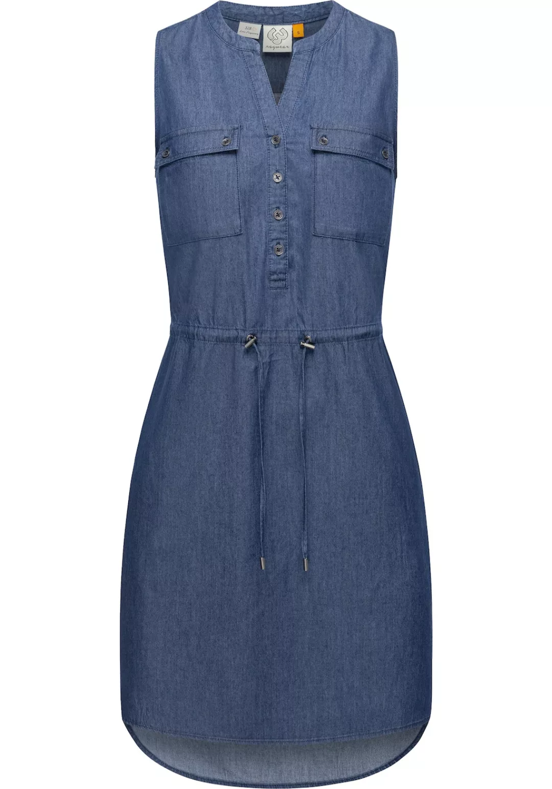 Ragwear Shirtkleid "Roisin Denim", stylisches Sommerkleid mit Bindeband günstig online kaufen