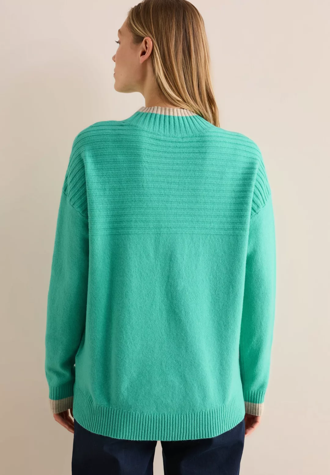 Cecil Strickpullover, aus reiner Baumwolle günstig online kaufen