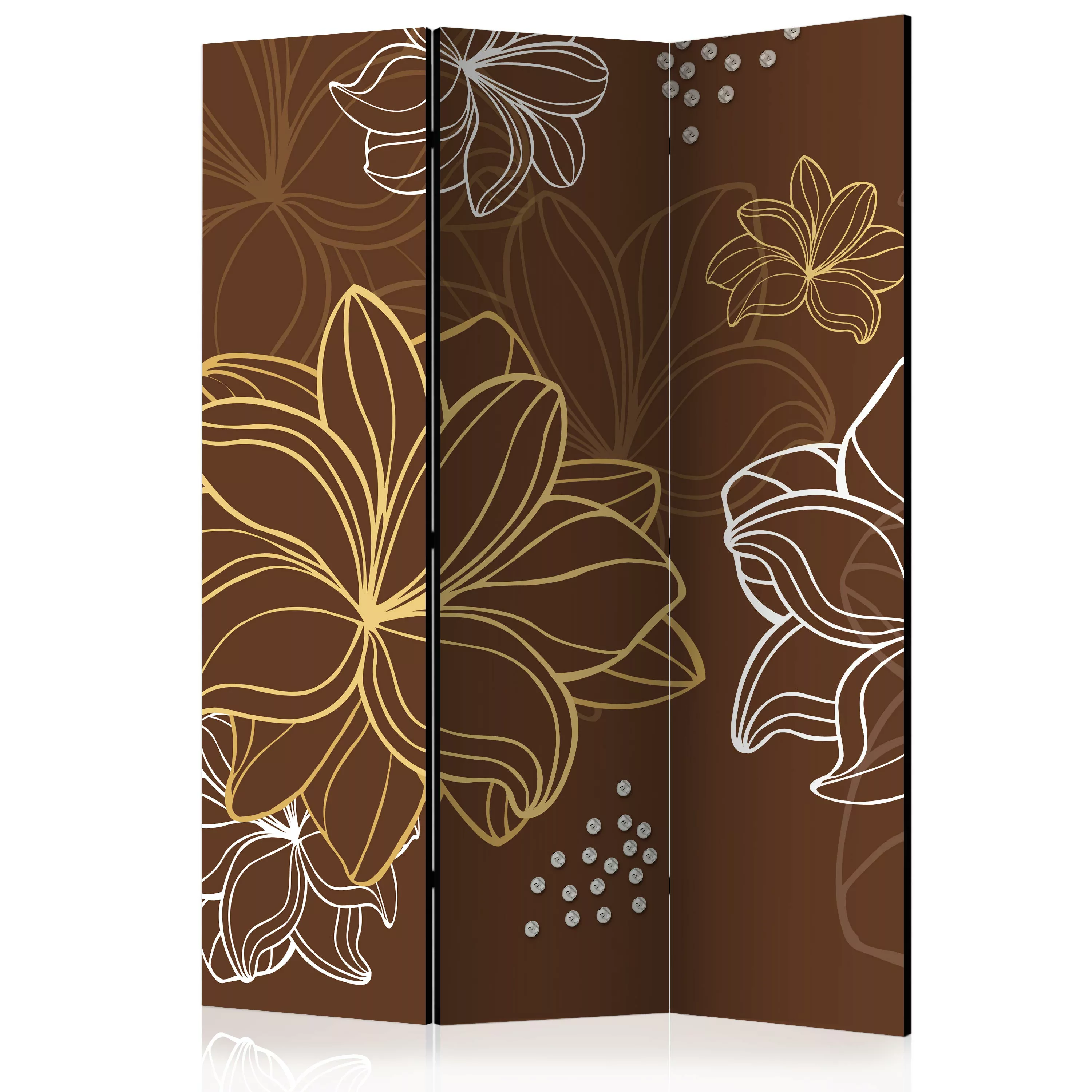 3-teiliges Paravent - Autumnal Flora [room Dividers] günstig online kaufen