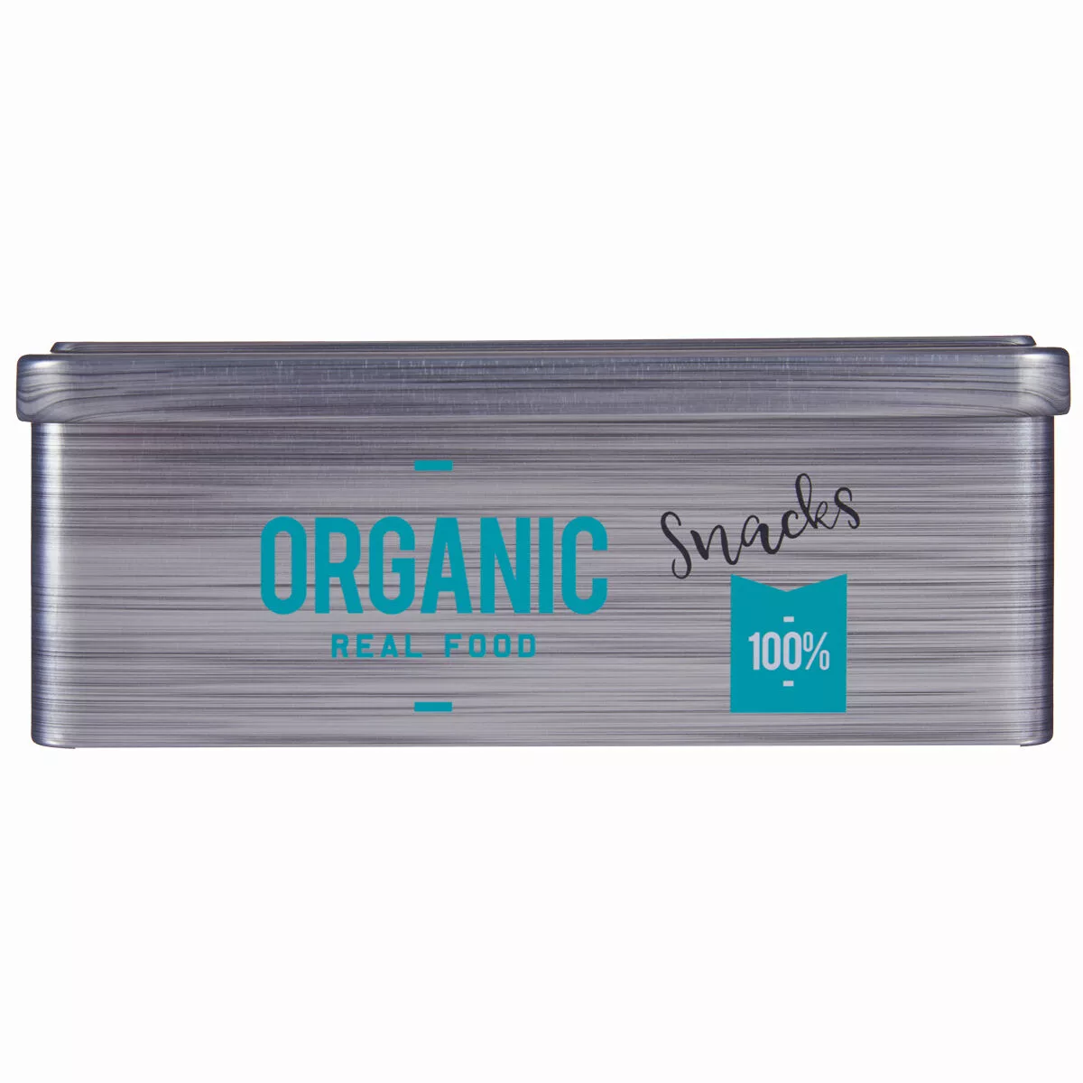 Gefäß Organic Snacks Grau Weißblech (11 X 7,1 X 18 Cm) (24 Stück) günstig online kaufen