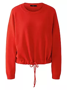 Rundhals-Pullover oui rot günstig online kaufen