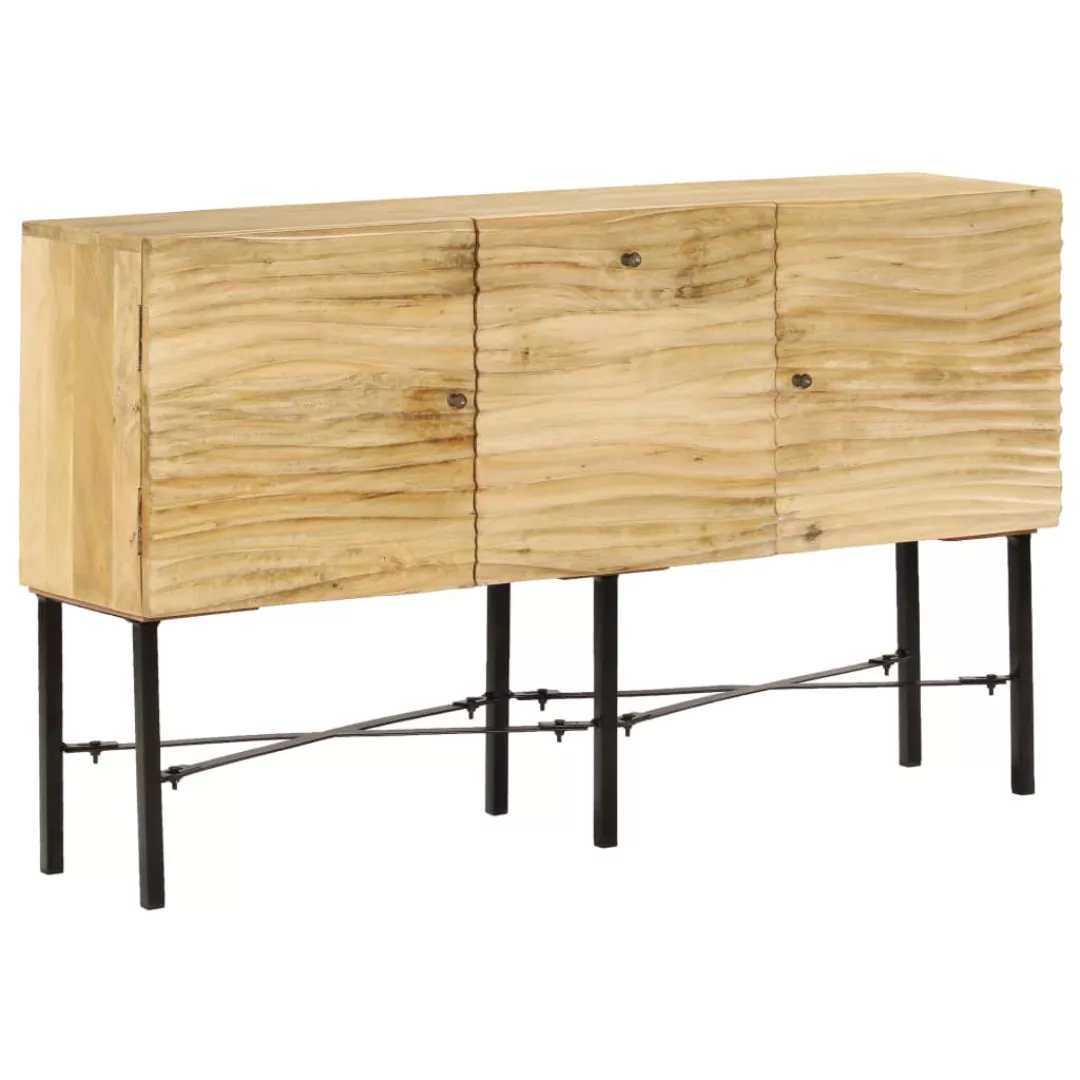 Sideboard Mangoholz Massiv 118 X 30 X 70 Cm günstig online kaufen