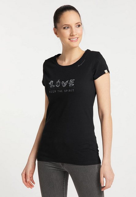 Ragwear Print-Shirt Damen Mint Crystal Organic, Größe S günstig online kaufen