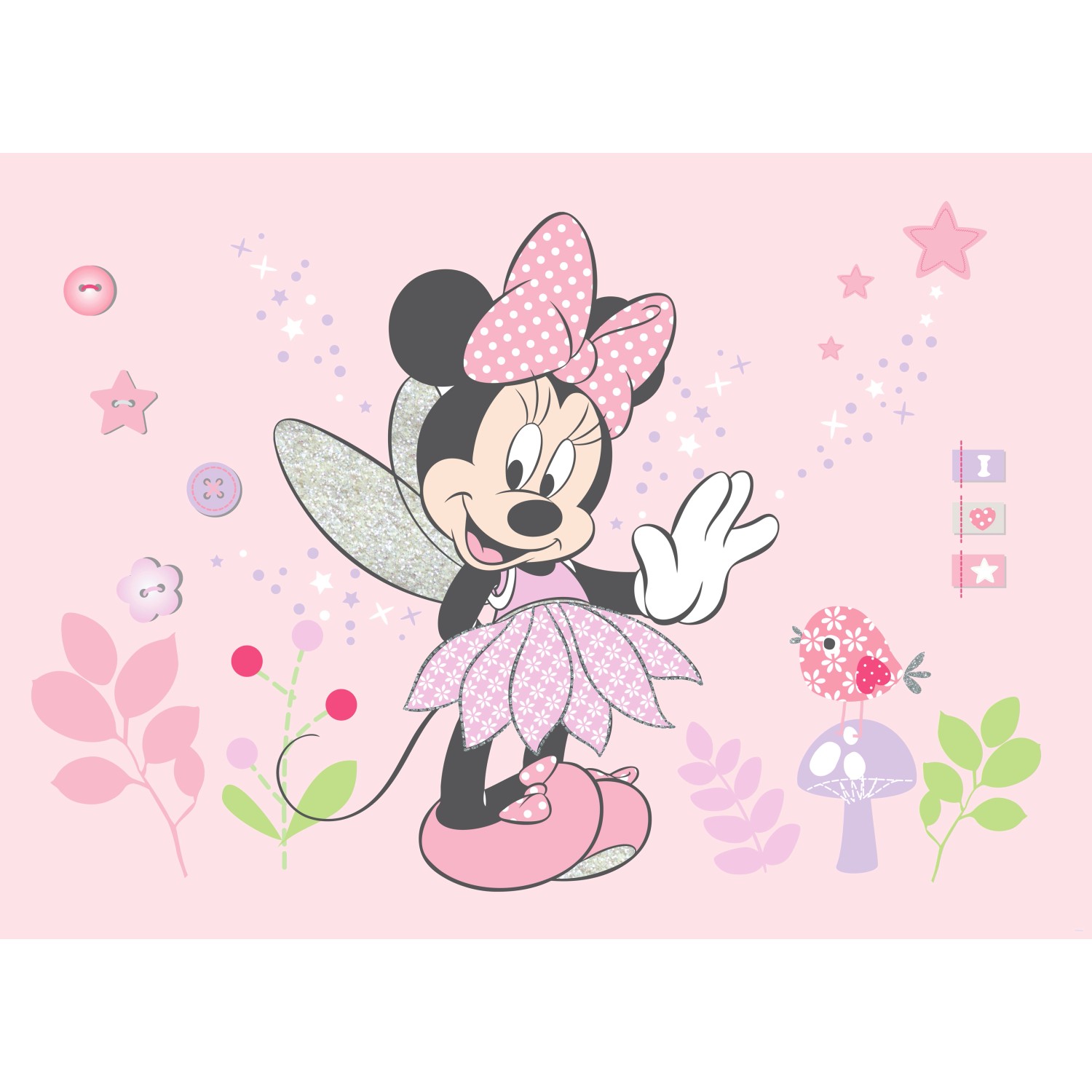 Disney Poster Minnie Maus Rosa 160 x 110 cm 600671 günstig online kaufen