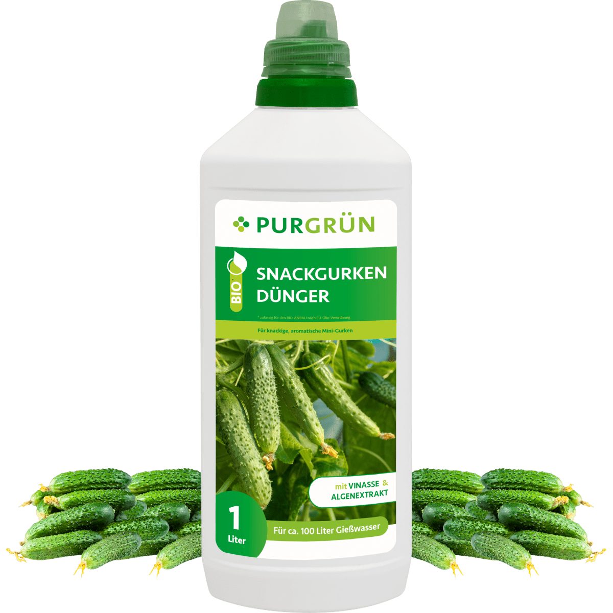 Purgrün Gemüsedünger Purgrün Bio Snackgurken Dünger, günstig online kaufen