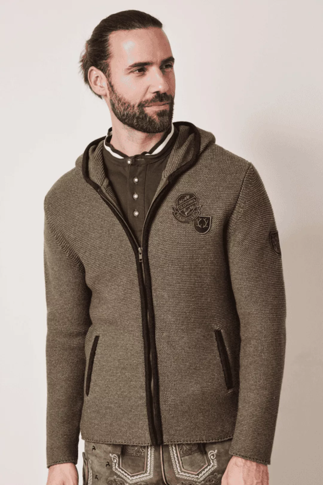 Strickhoodie Bastian günstig online kaufen