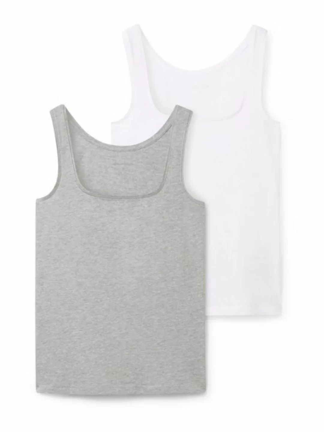 TOM TAILOR Tanktop (Packung, 2-tlg) im Doppelpack günstig online kaufen