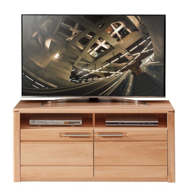 freiraum TV-Schrank Nature One 2 Türen, 2 Fächer, in Kernbuche teilmassiv - günstig online kaufen