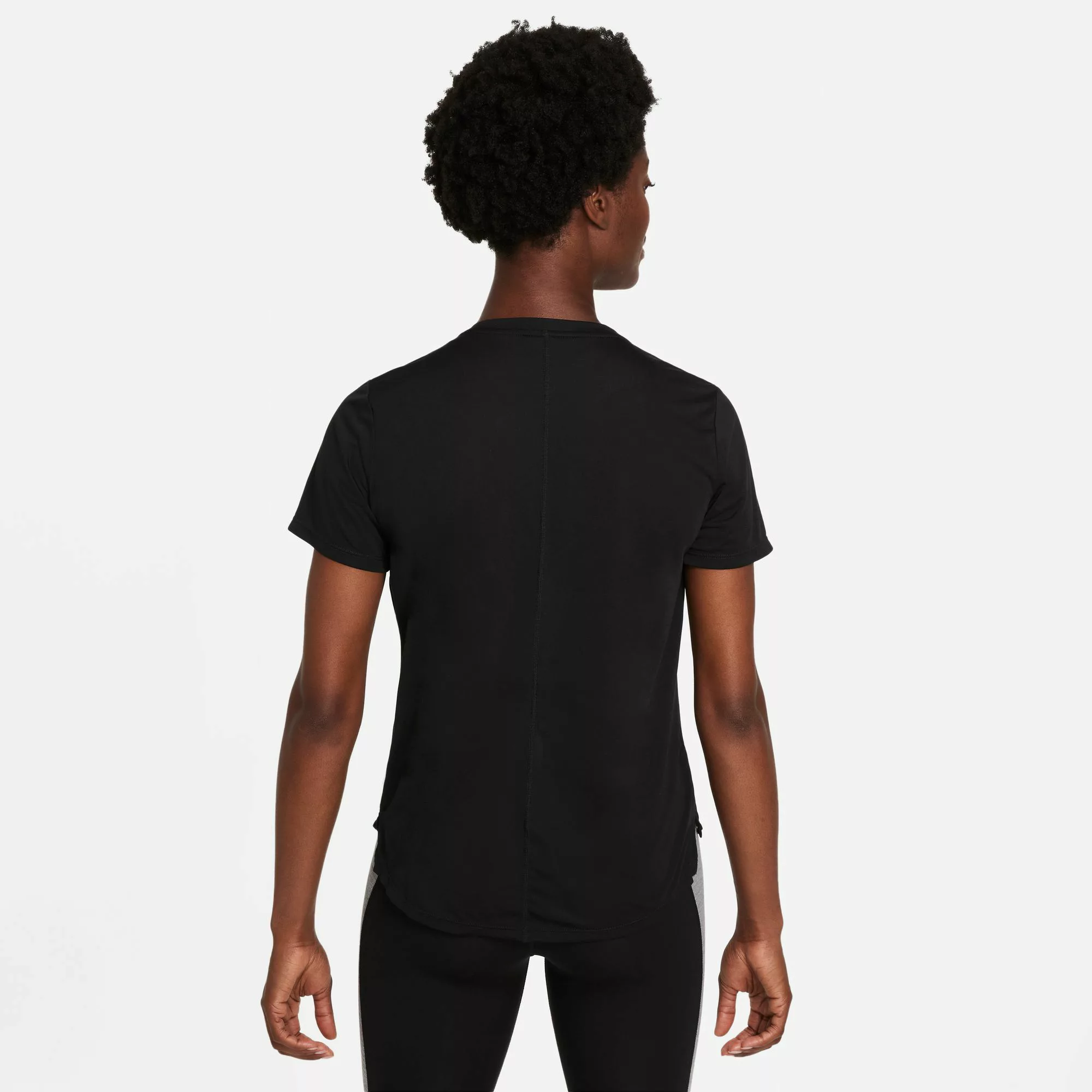 Nike Dri Fit One Kurzarm T-shirt XS Black / White günstig online kaufen