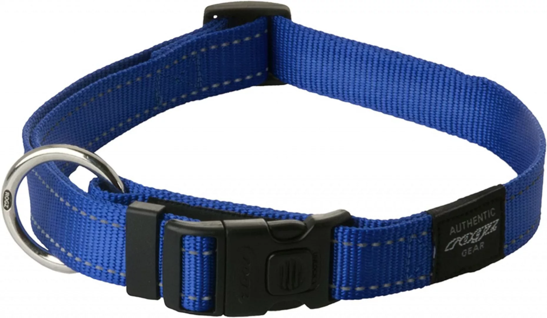 Hundehalsband Fanbelt 34-56 Cm Nylon Blau günstig online kaufen